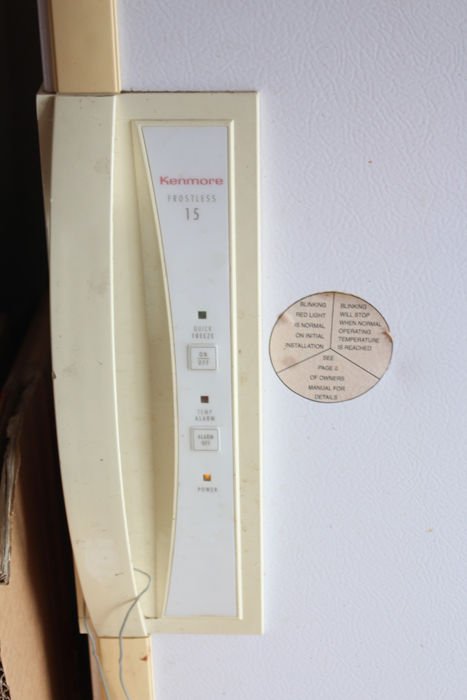 Kenmore Upright Freezer