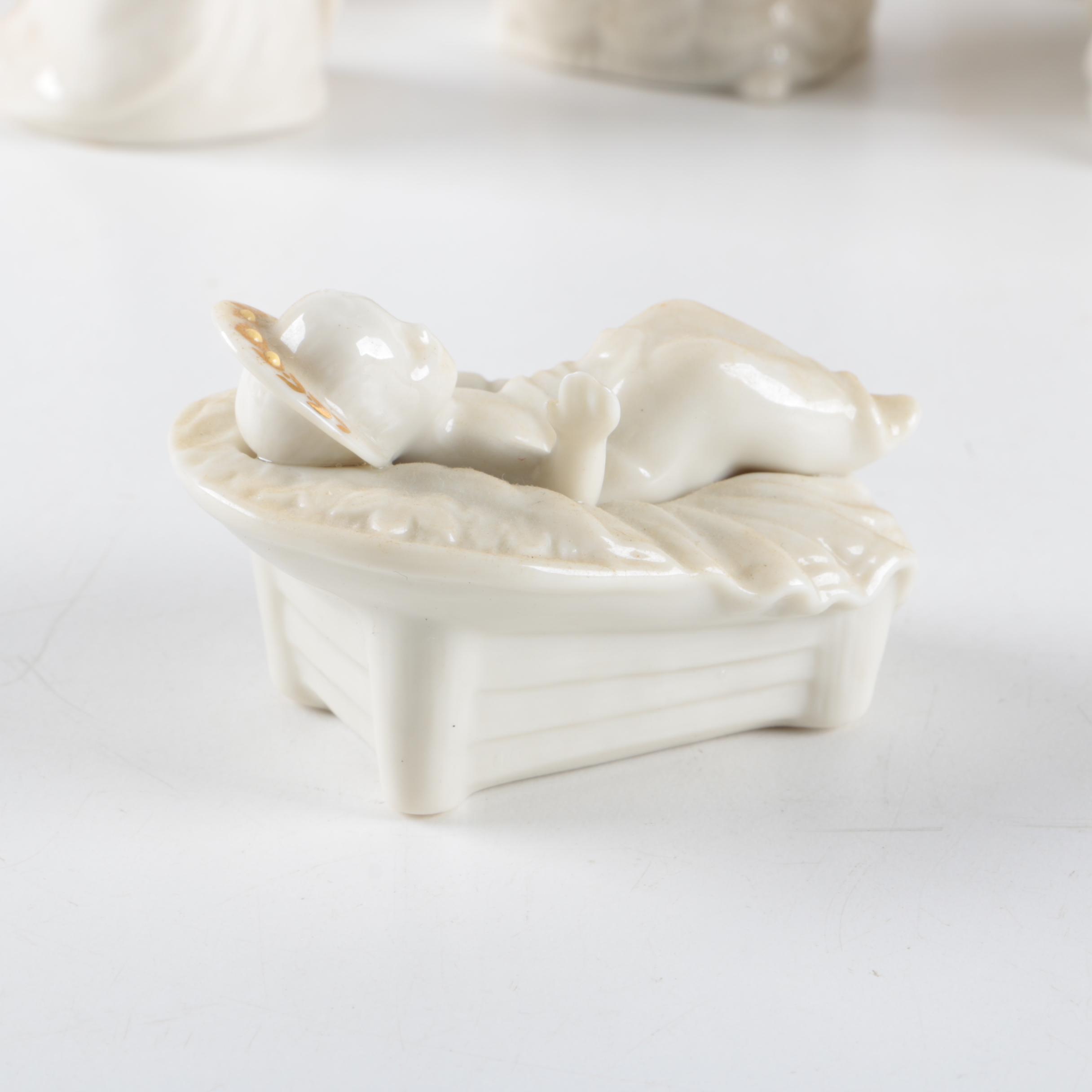 Lenox China Jewels Collection Christmas Nativity Figurines