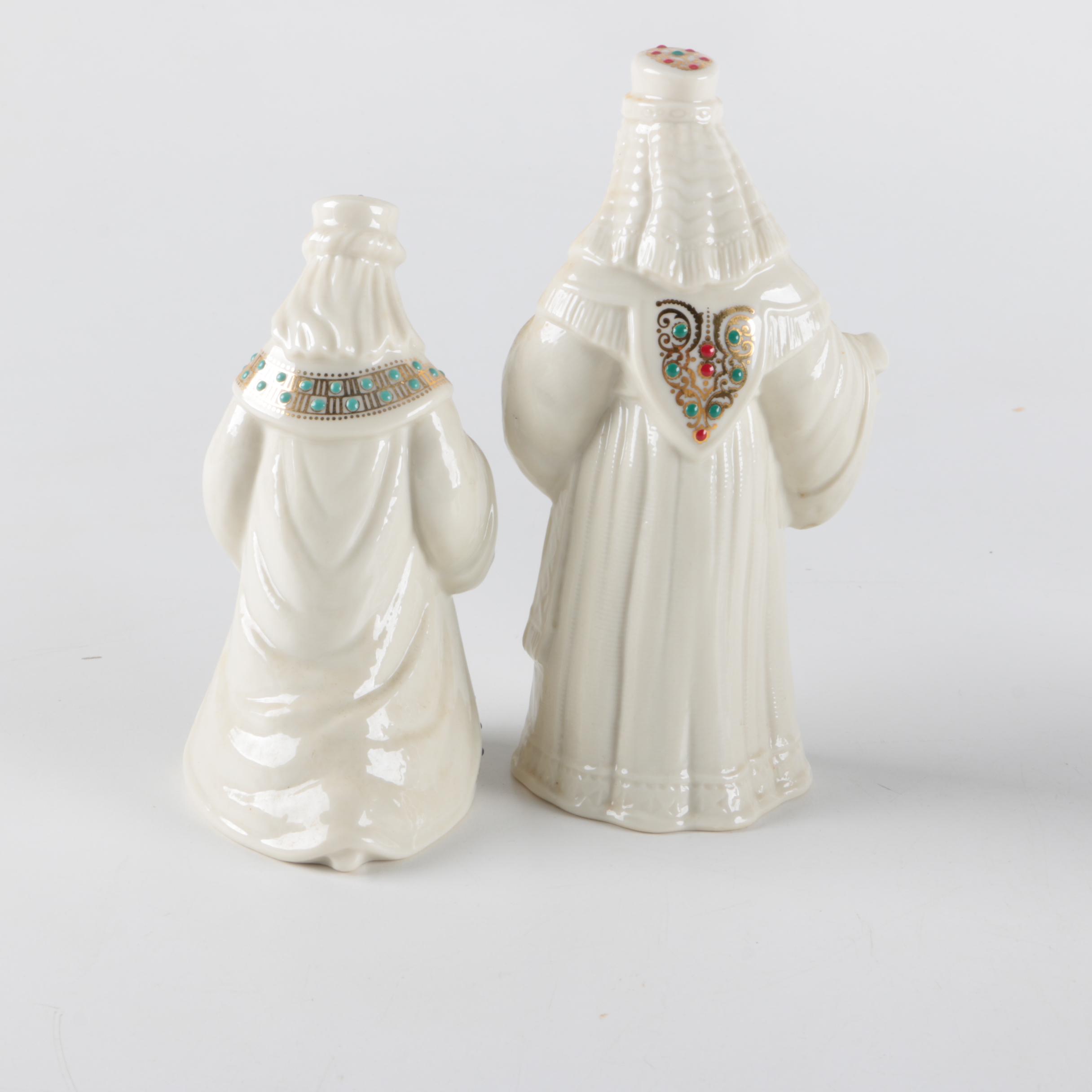 Lenox China Jewels Collection Christmas Nativity Figurines