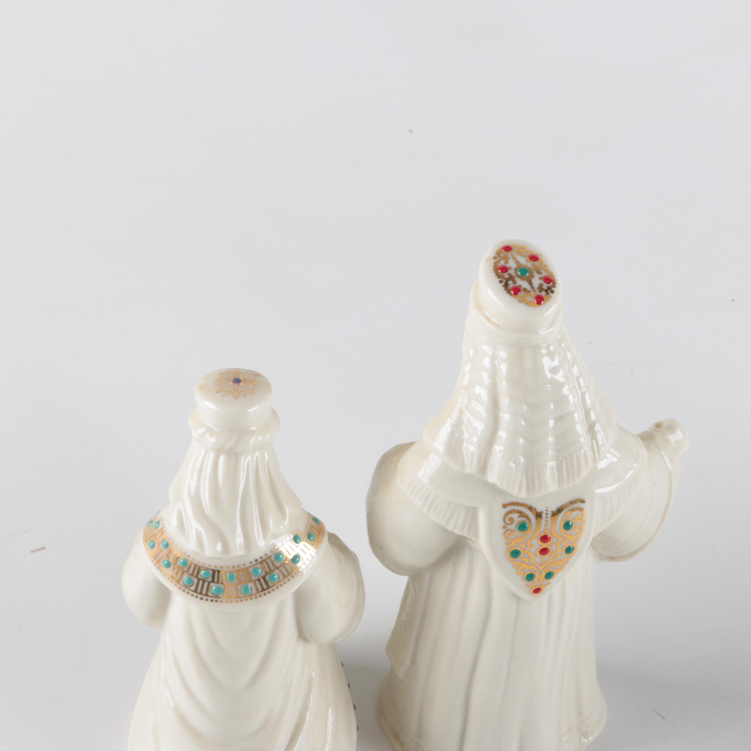 Lenox China Jewels Collection Christmas Nativity Figurines