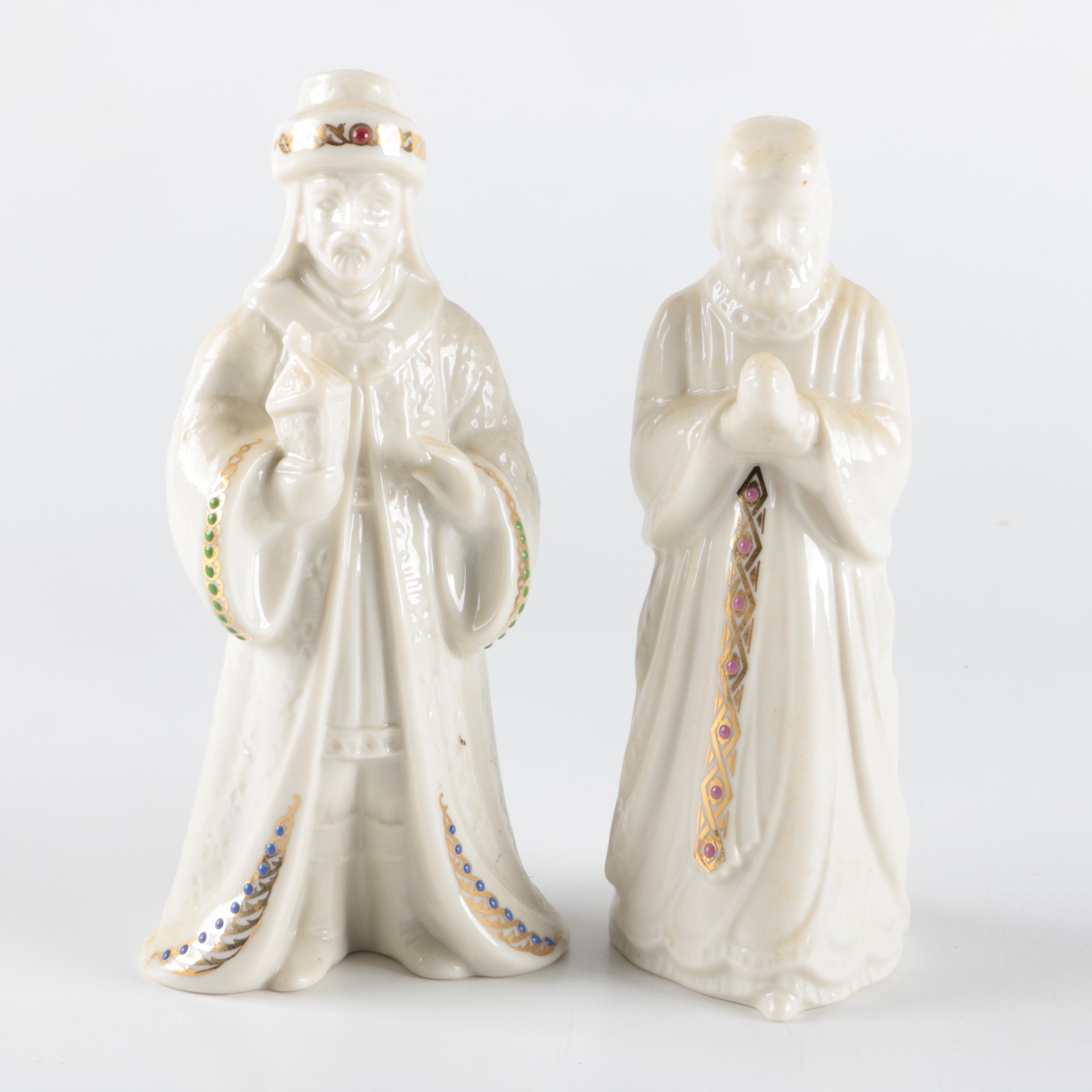 Lenox China Jewels Collection Christmas Nativity Figurines