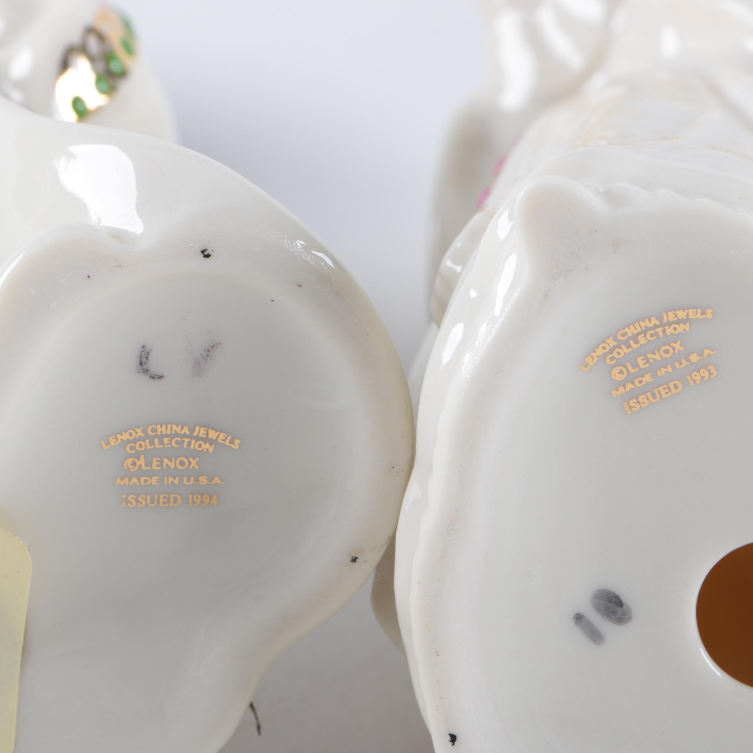 Lenox China Jewels Collection Christmas Nativity Figurines