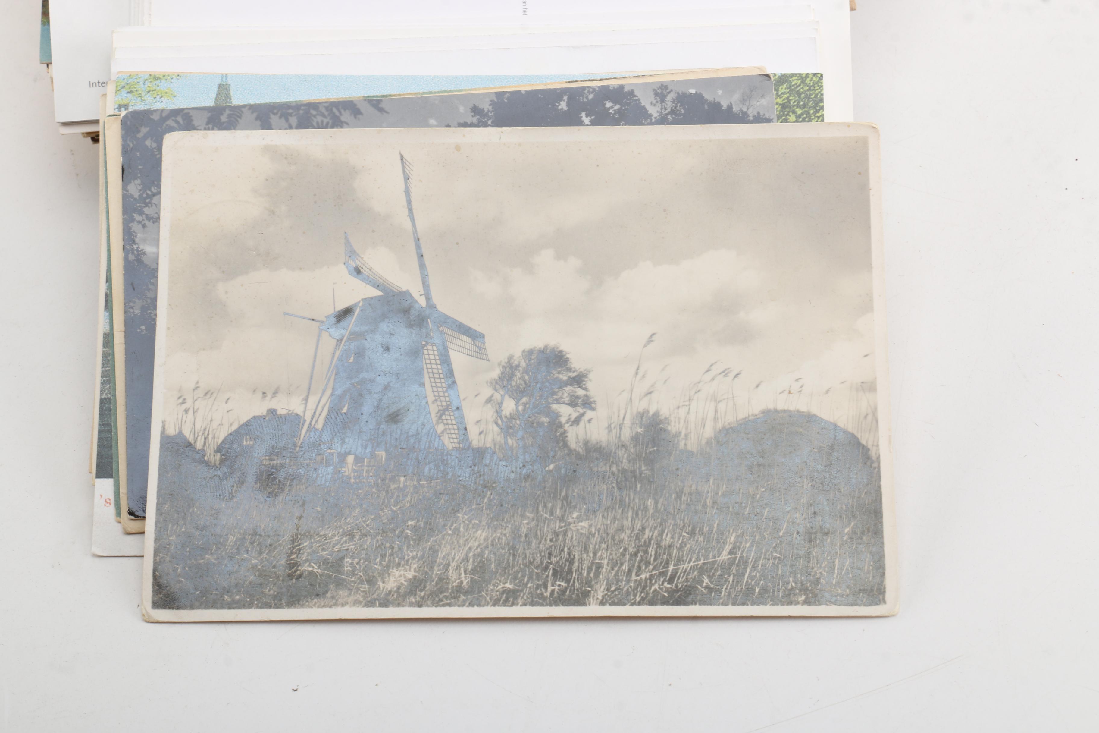 Vintage Postcard Collection Including Canada, Germany, the Netherlands