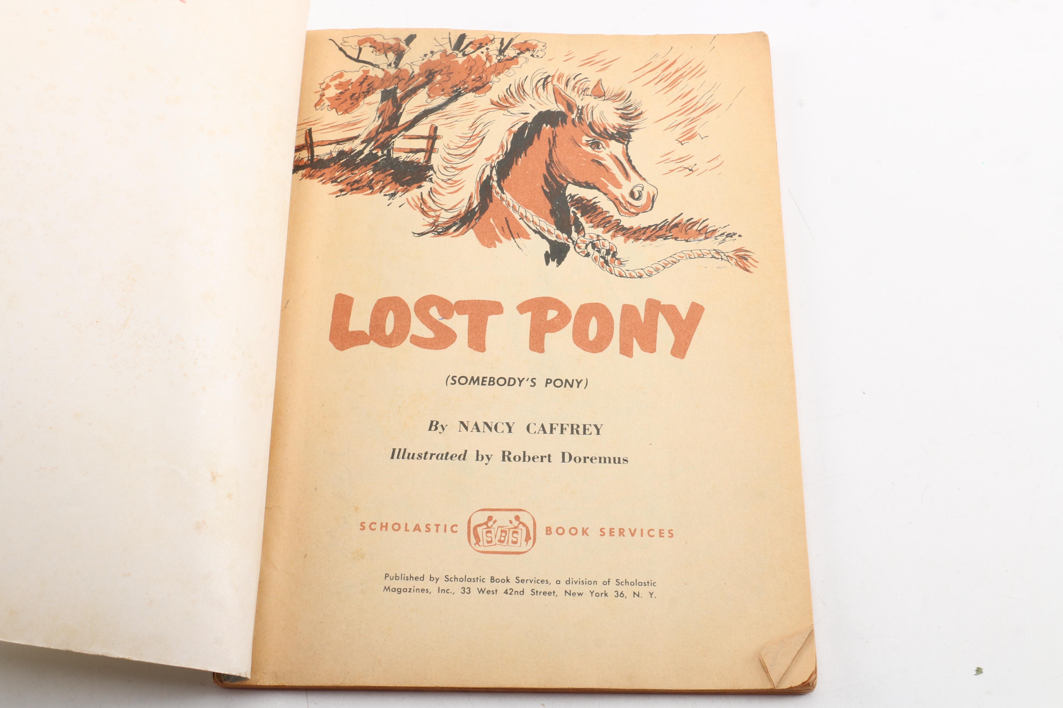 Vintage Children's Books Including 1960s "Curious George"