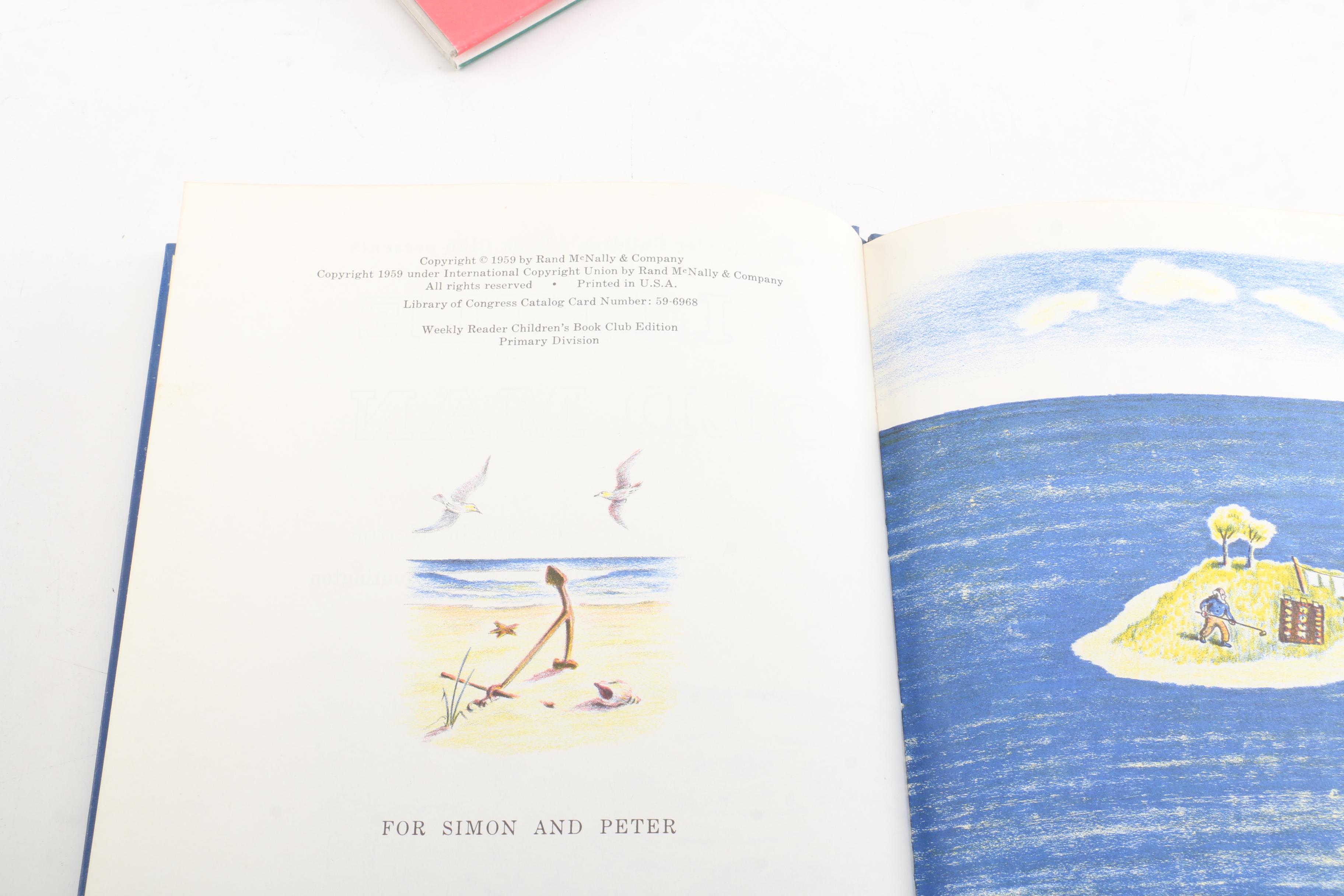 Vintage Children's Books Including 1960s "Curious George"