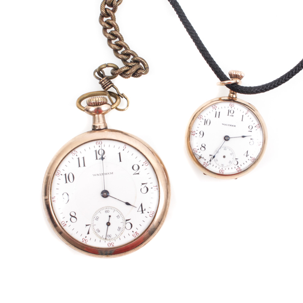 Vintage Waltham Pocket Watches