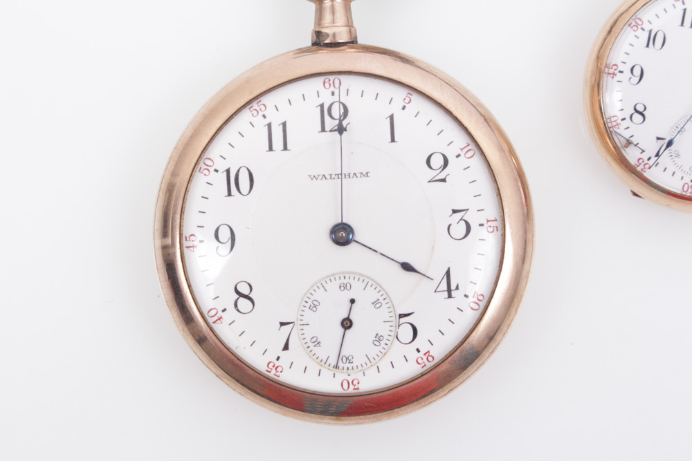 Vintage Waltham Pocket Watches