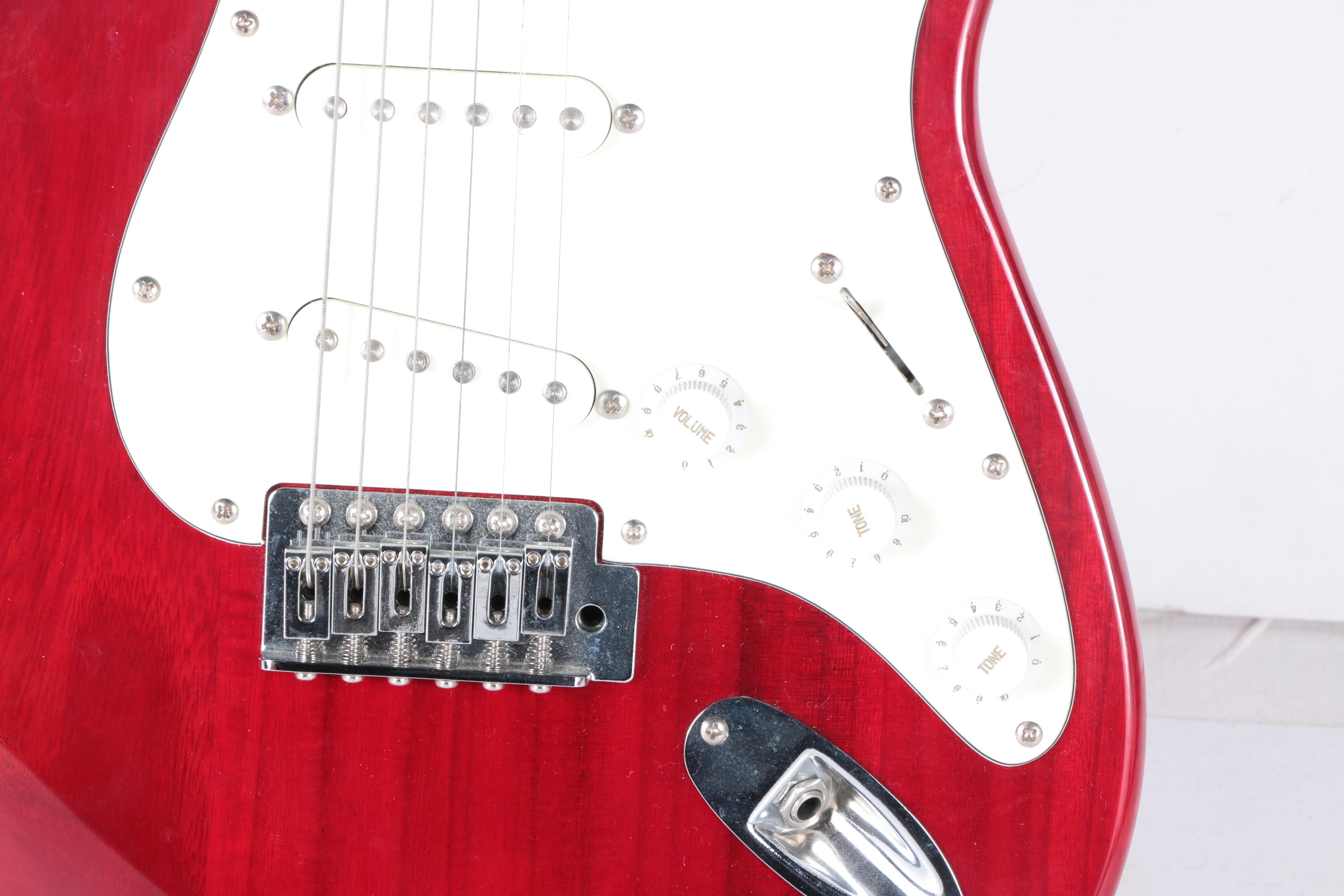Jay Turser JT-300 Electric Guitar with Case and Case Amp