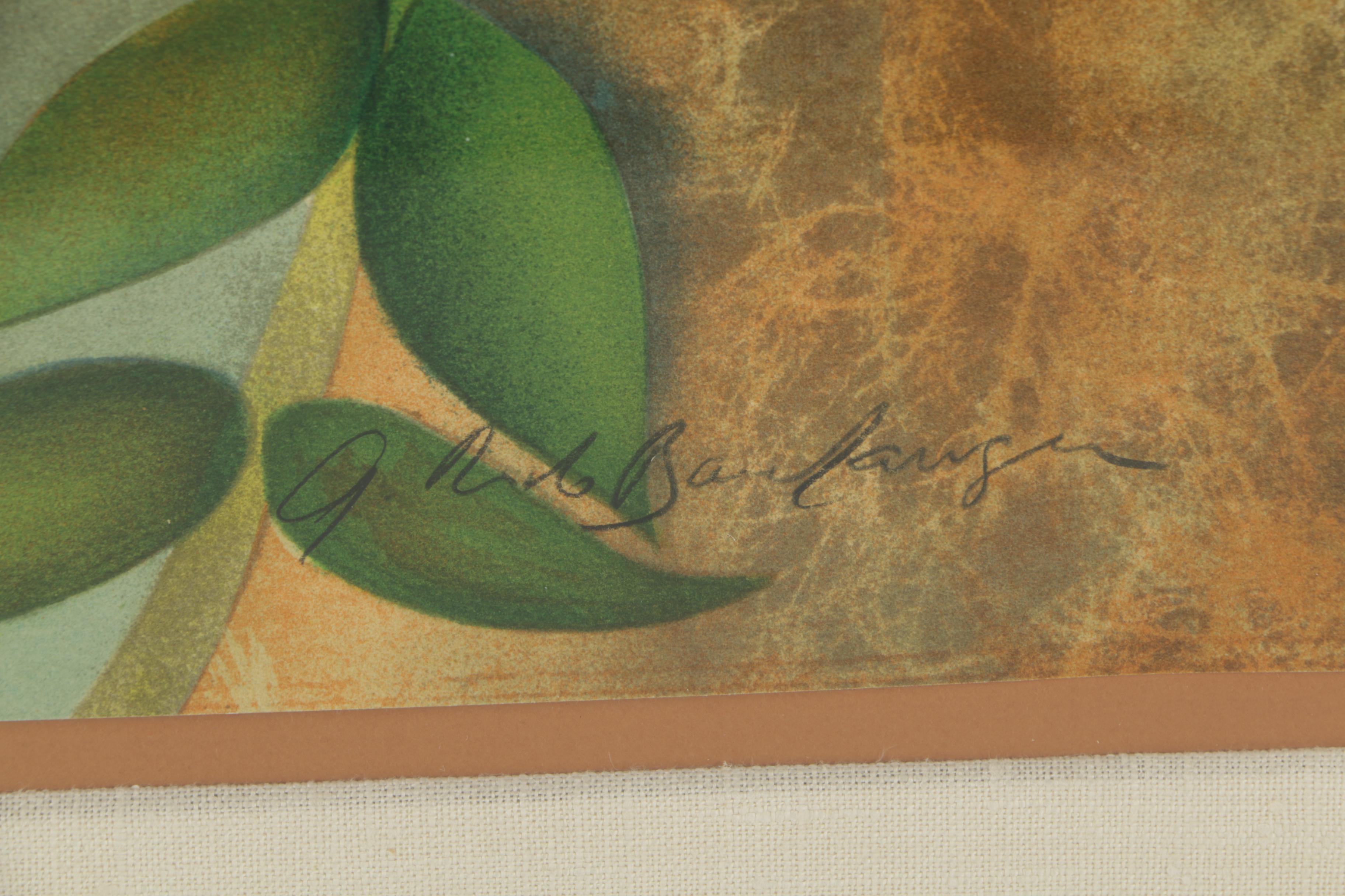 Graciela Rodo Boulanger Color Lithograph "Un Papillion Pour Anika"