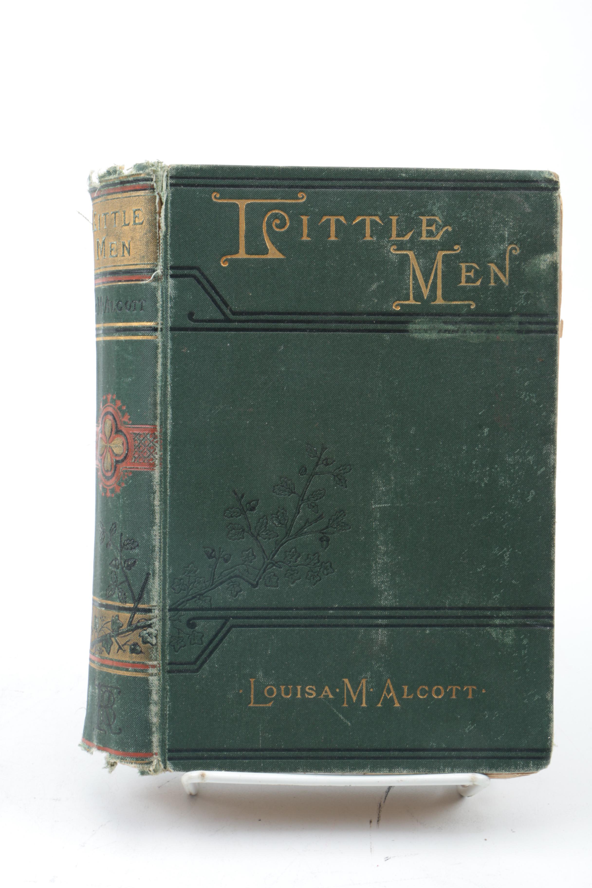 Books Including 1886 Early Edition "Jo's Boys" by Louisa May Alcott