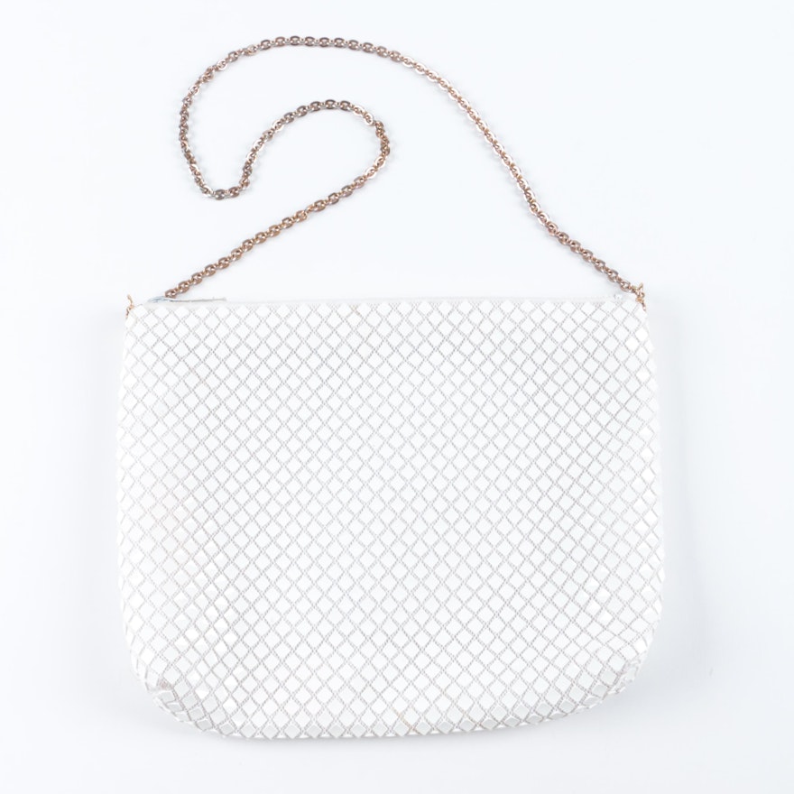 Vintage White Mesh Purse