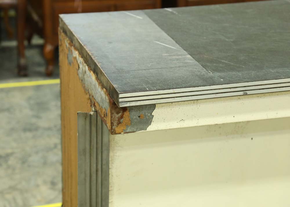 Vintage Lunch Counter and Stools