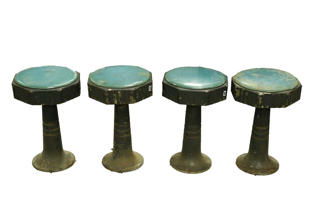 Vintage Lunch Counter and Stools