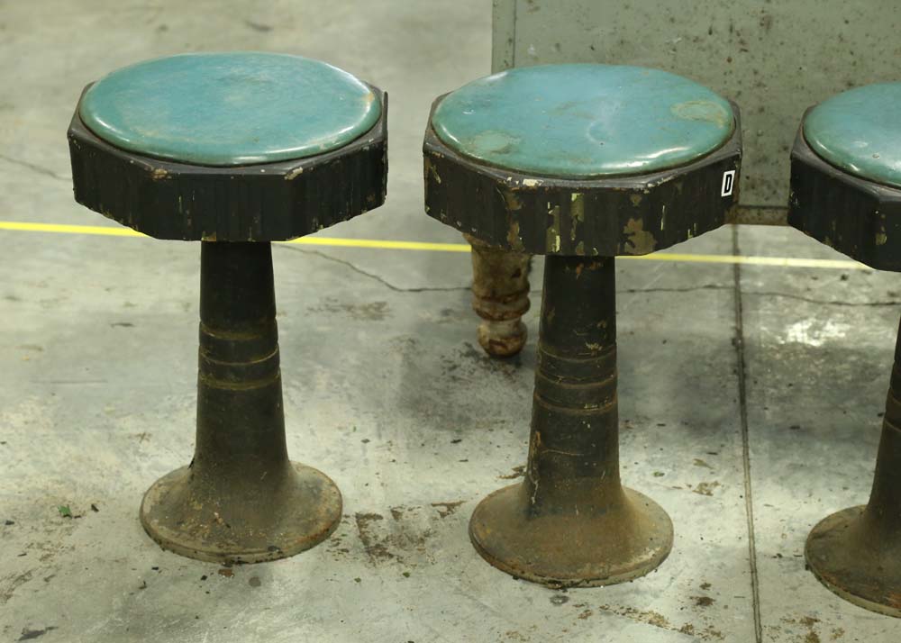 Vintage Lunch Counter and Stools