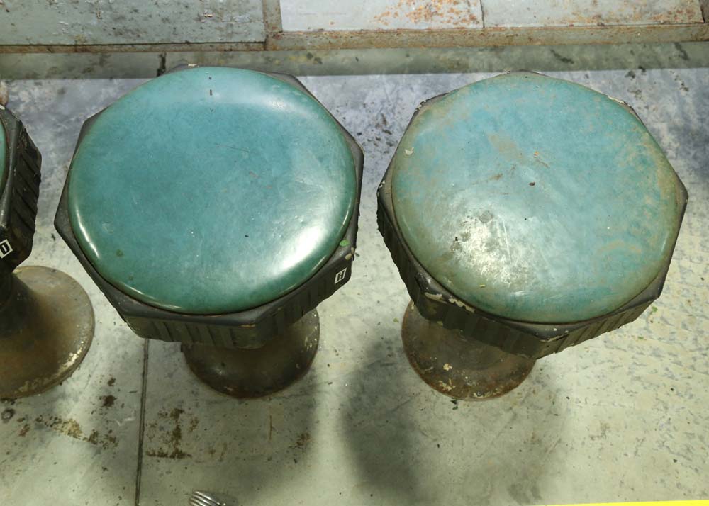 Vintage Lunch Counter and Stools