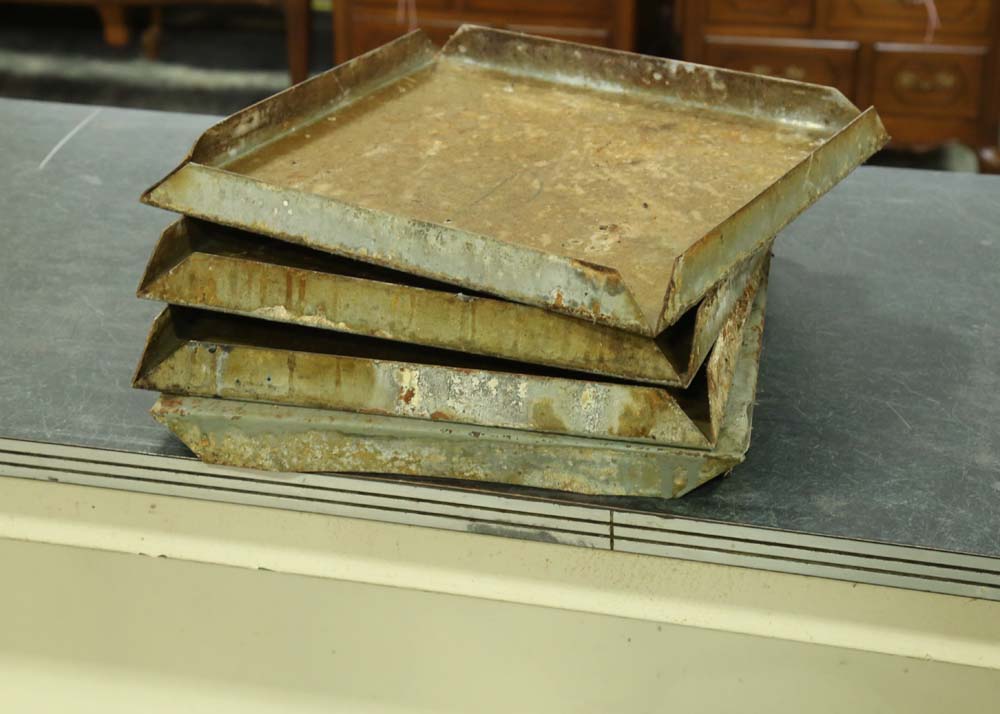 Vintage Lunch Counter and Stools