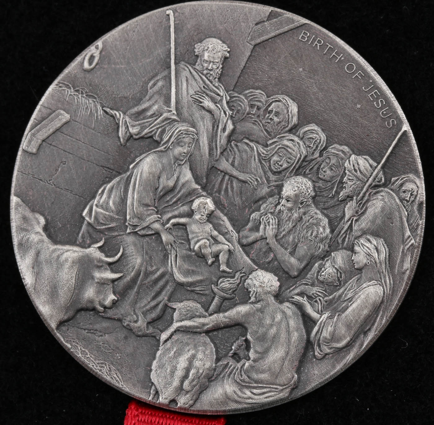 2016 Nativity Two Ounce Silver Coin