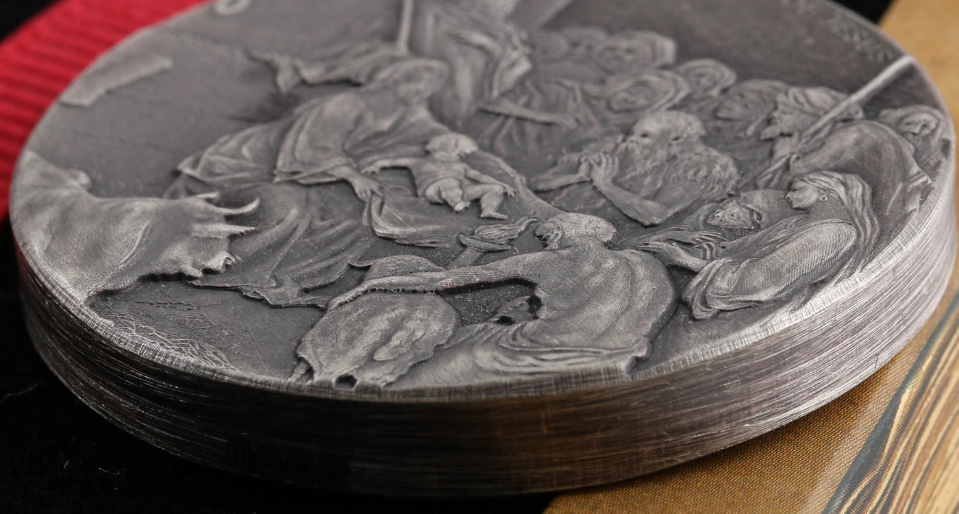 2016 Nativity Two Ounce Silver Coin