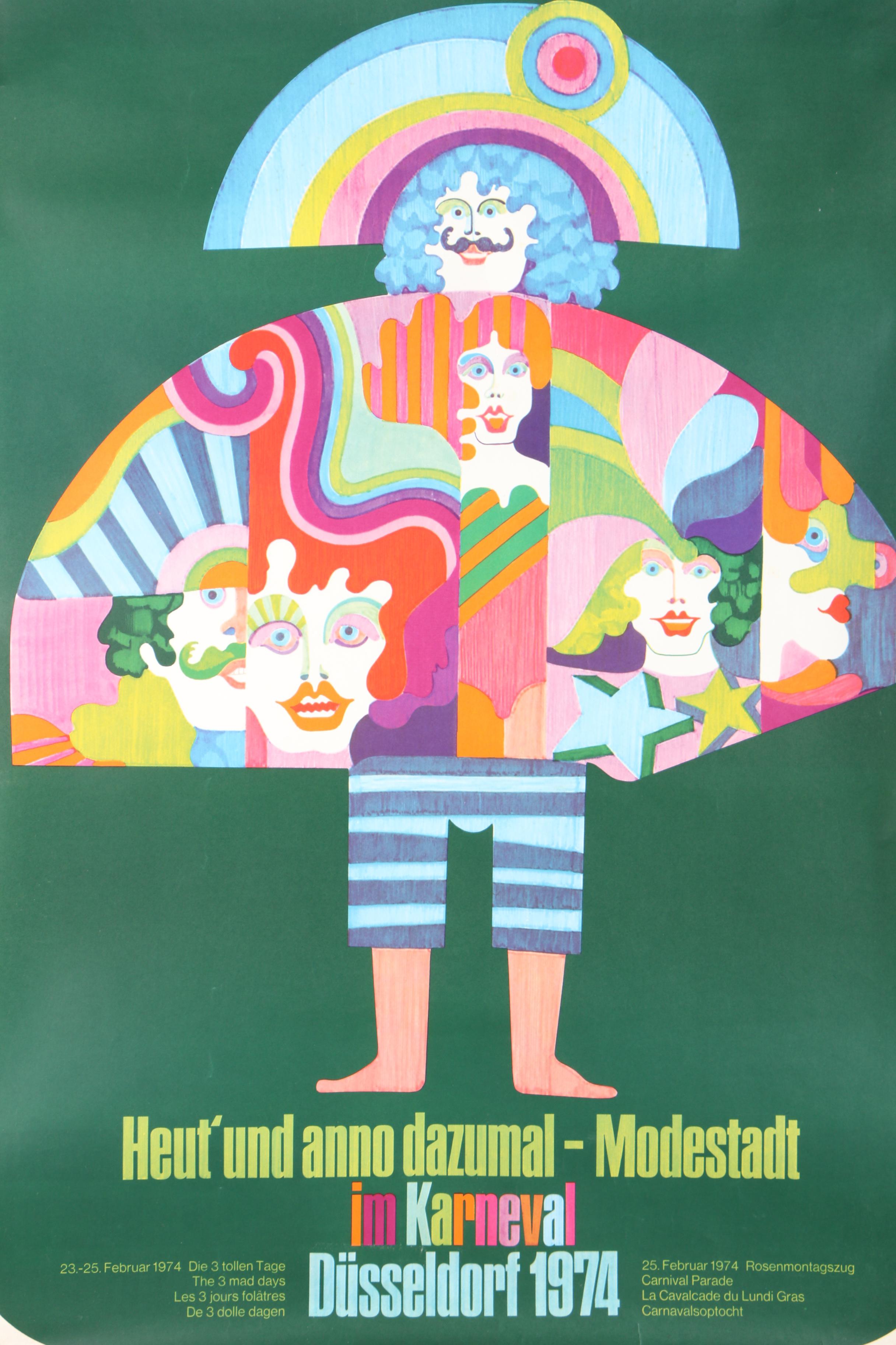 Offset Lithograph European Travel and Event Posters