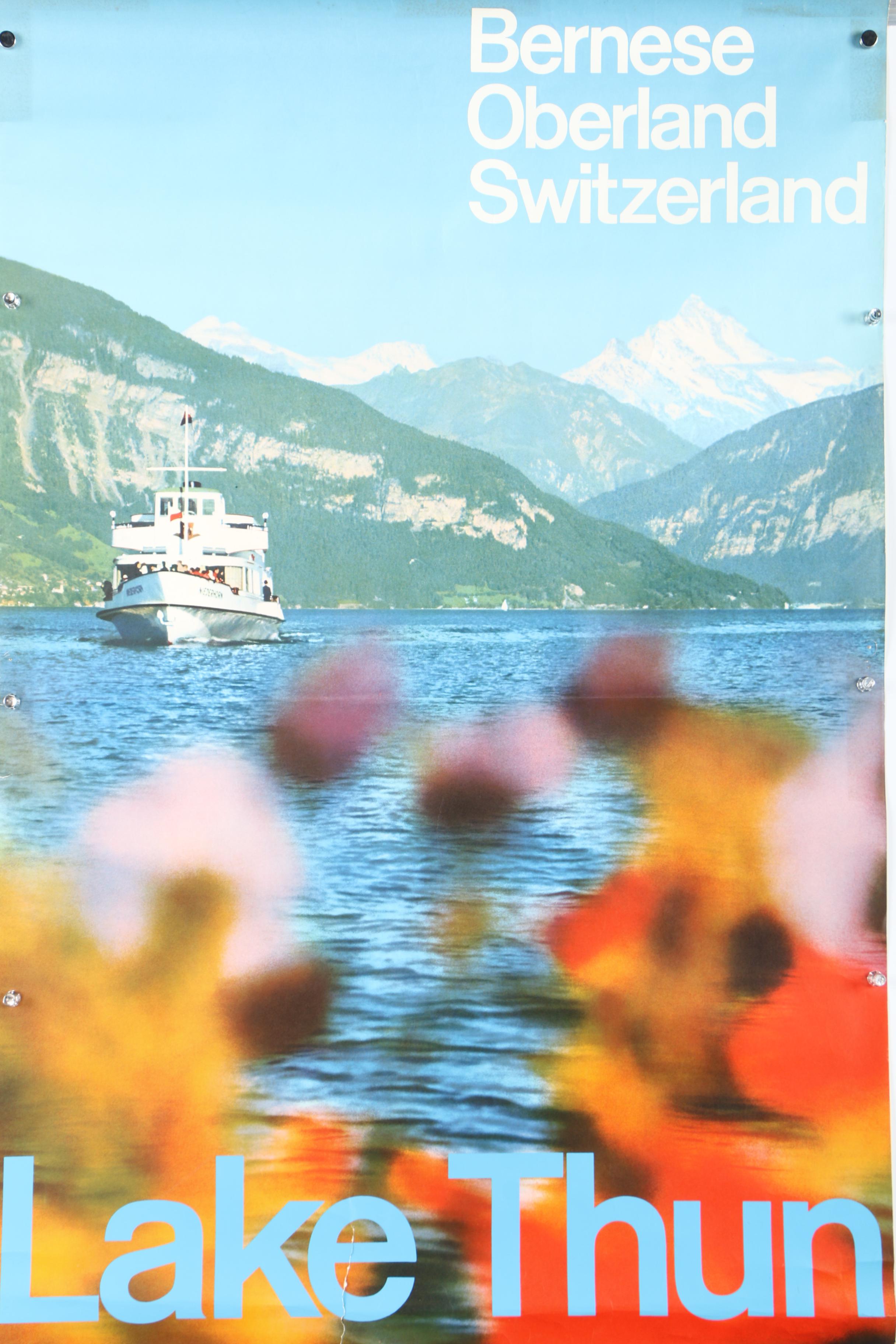 Offset Lithograph European Travel and Event Posters