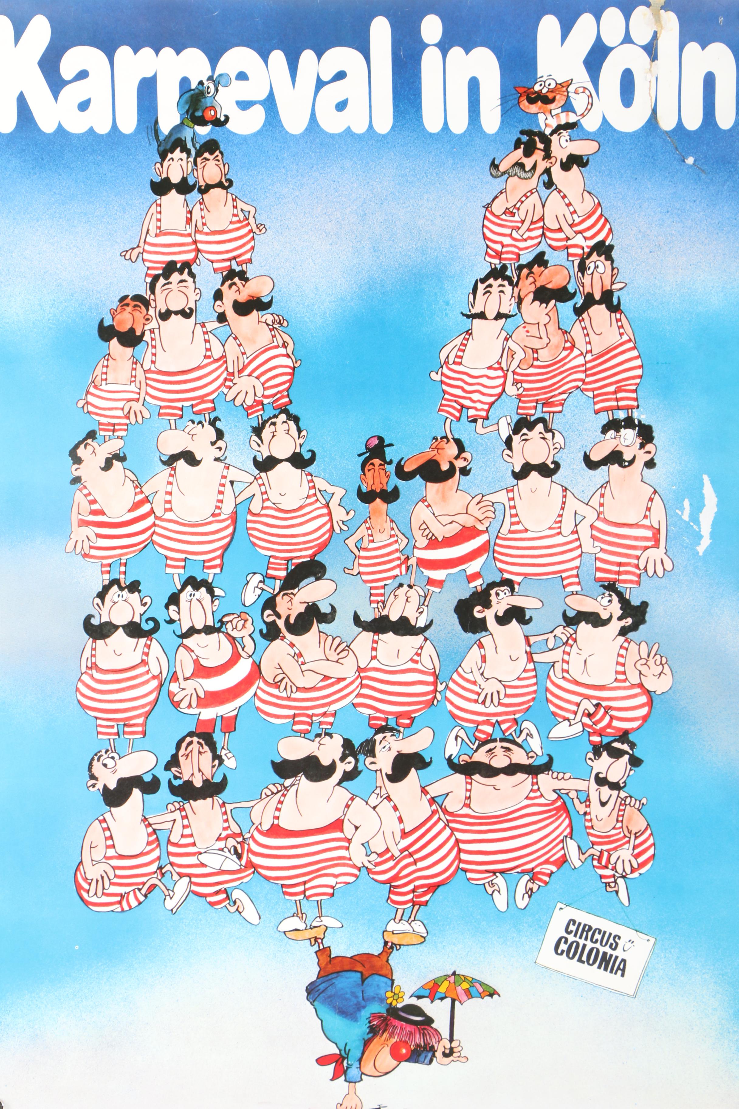 Offset Lithograph European Travel and Event Posters