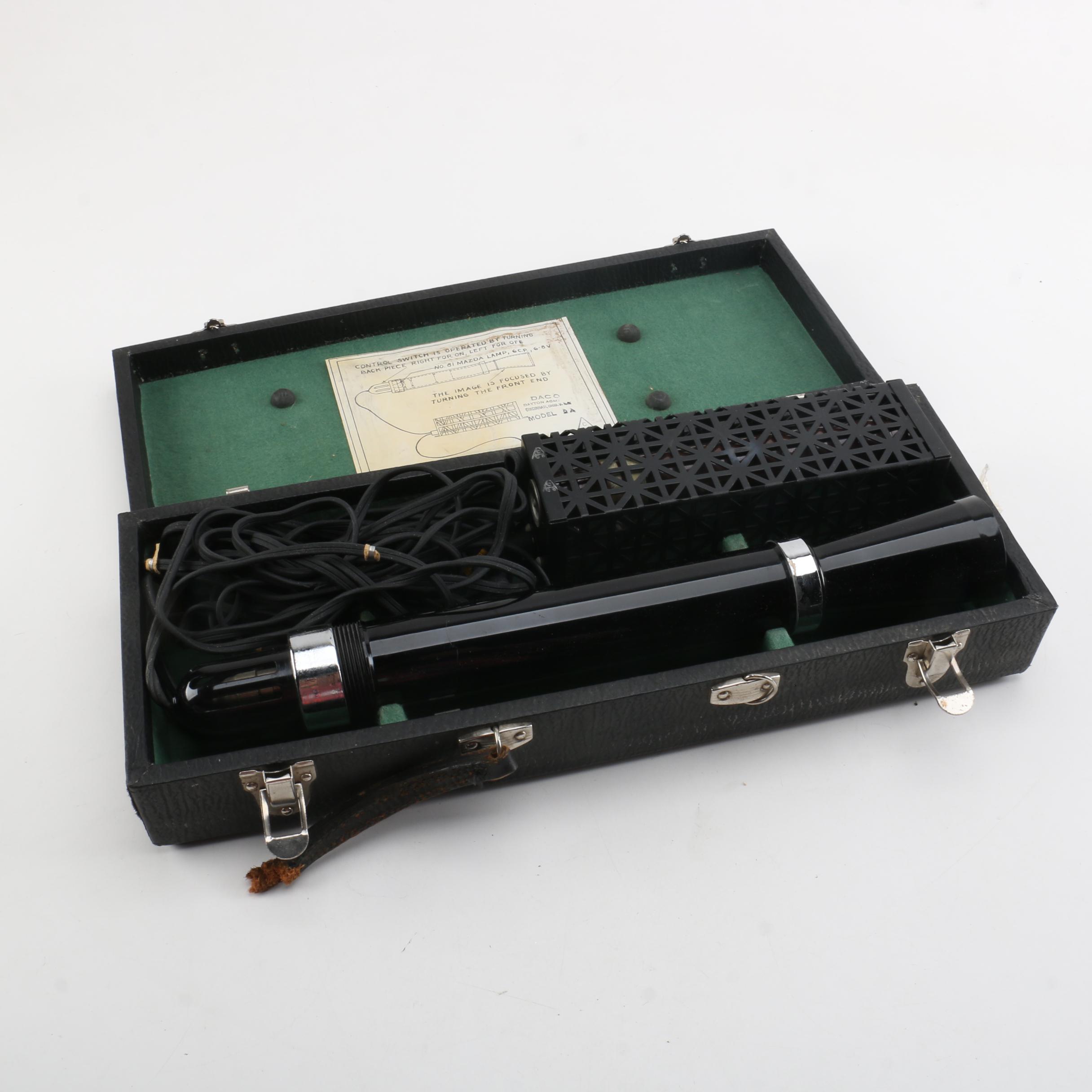 Vintage Dayton Acme Optical Projection Pointer