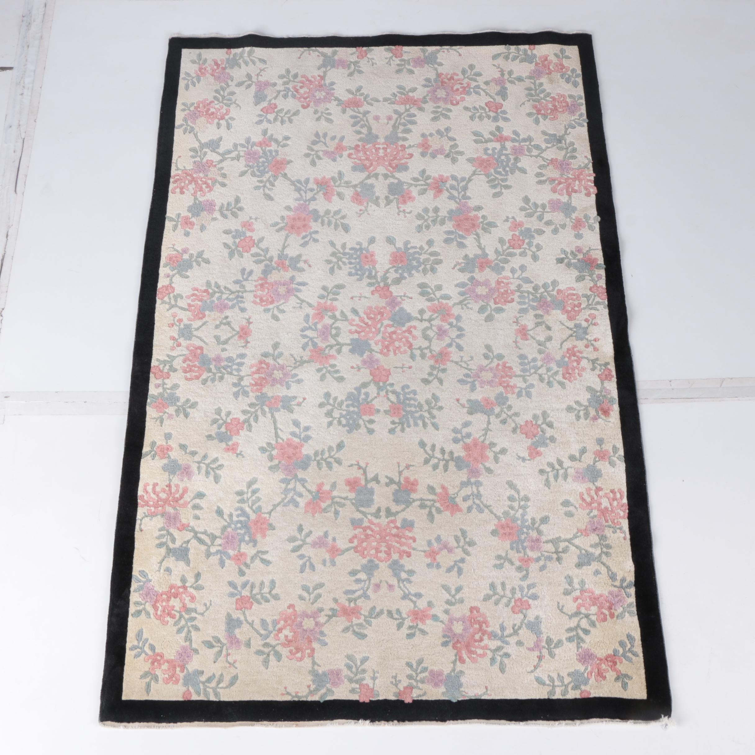 Hand-Knotted Chinese Carved Wool Area and Accent Rugs