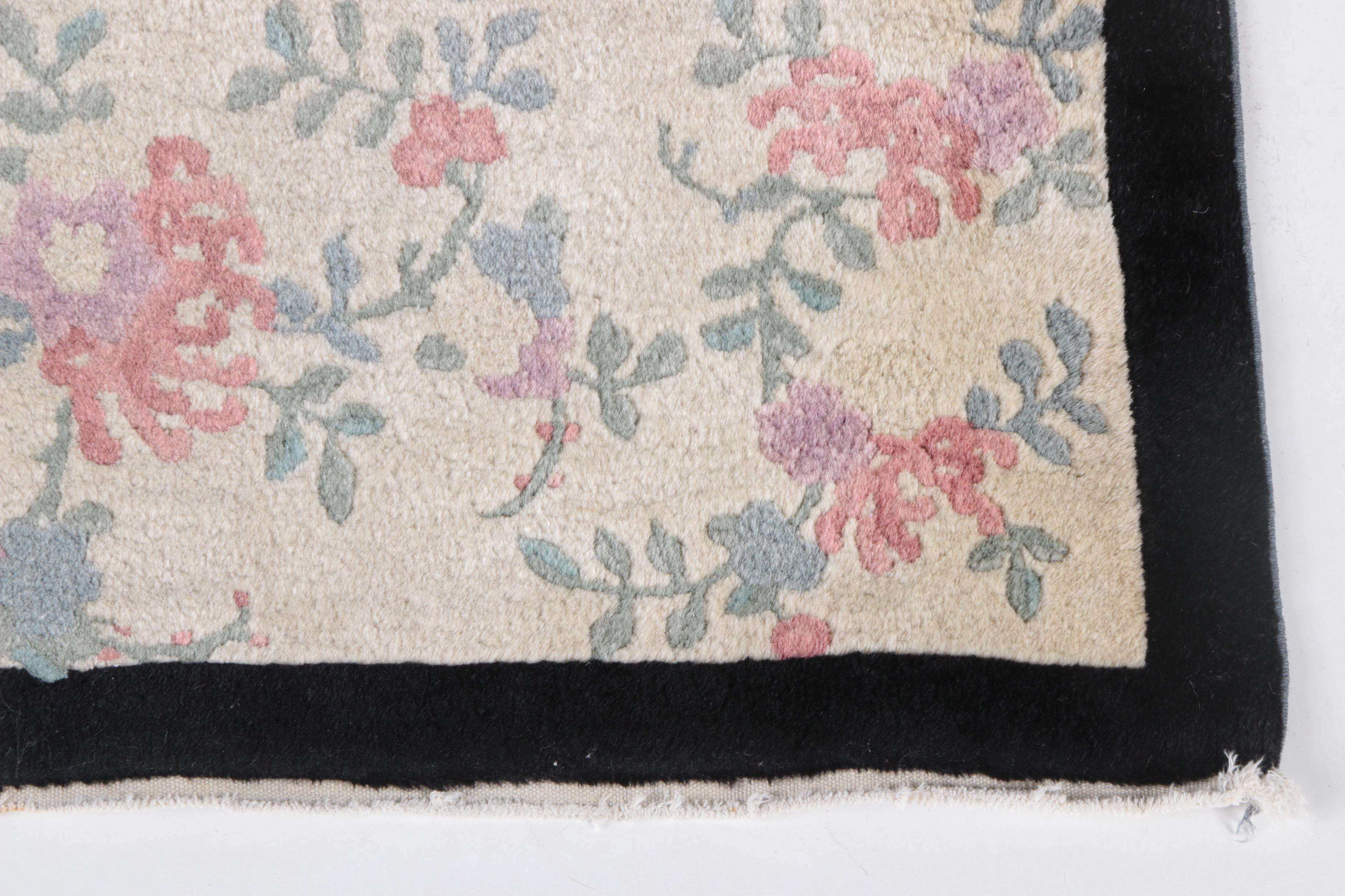 Hand-Knotted Chinese Carved Wool Area and Accent Rugs