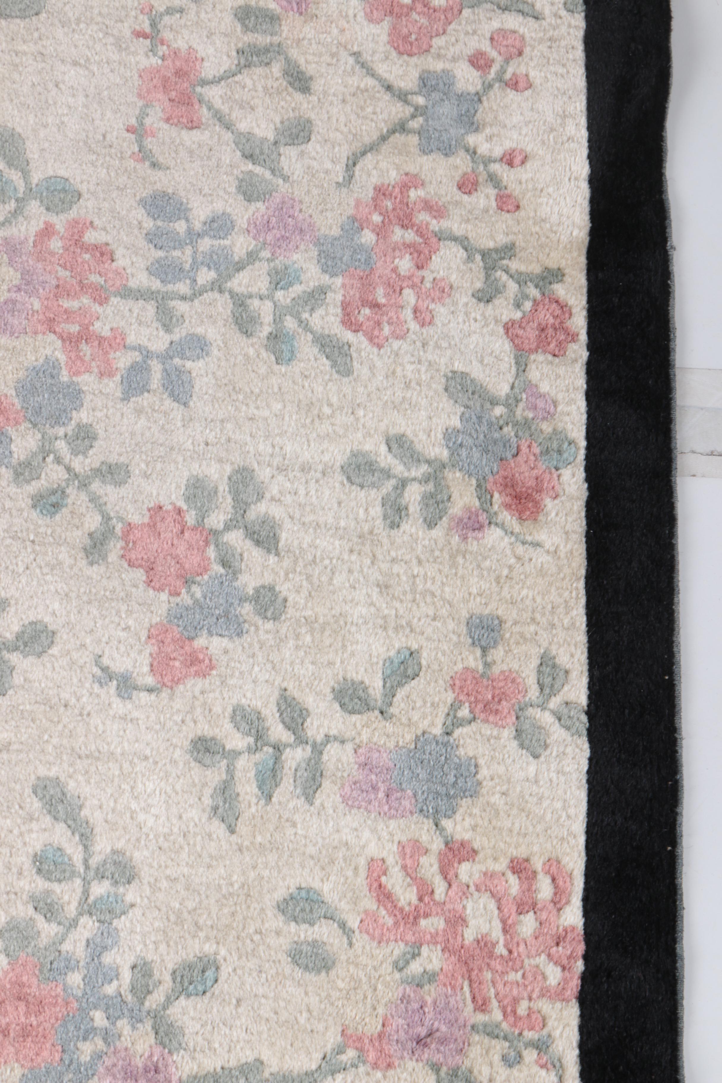 Hand-Knotted Chinese Carved Wool Area and Accent Rugs