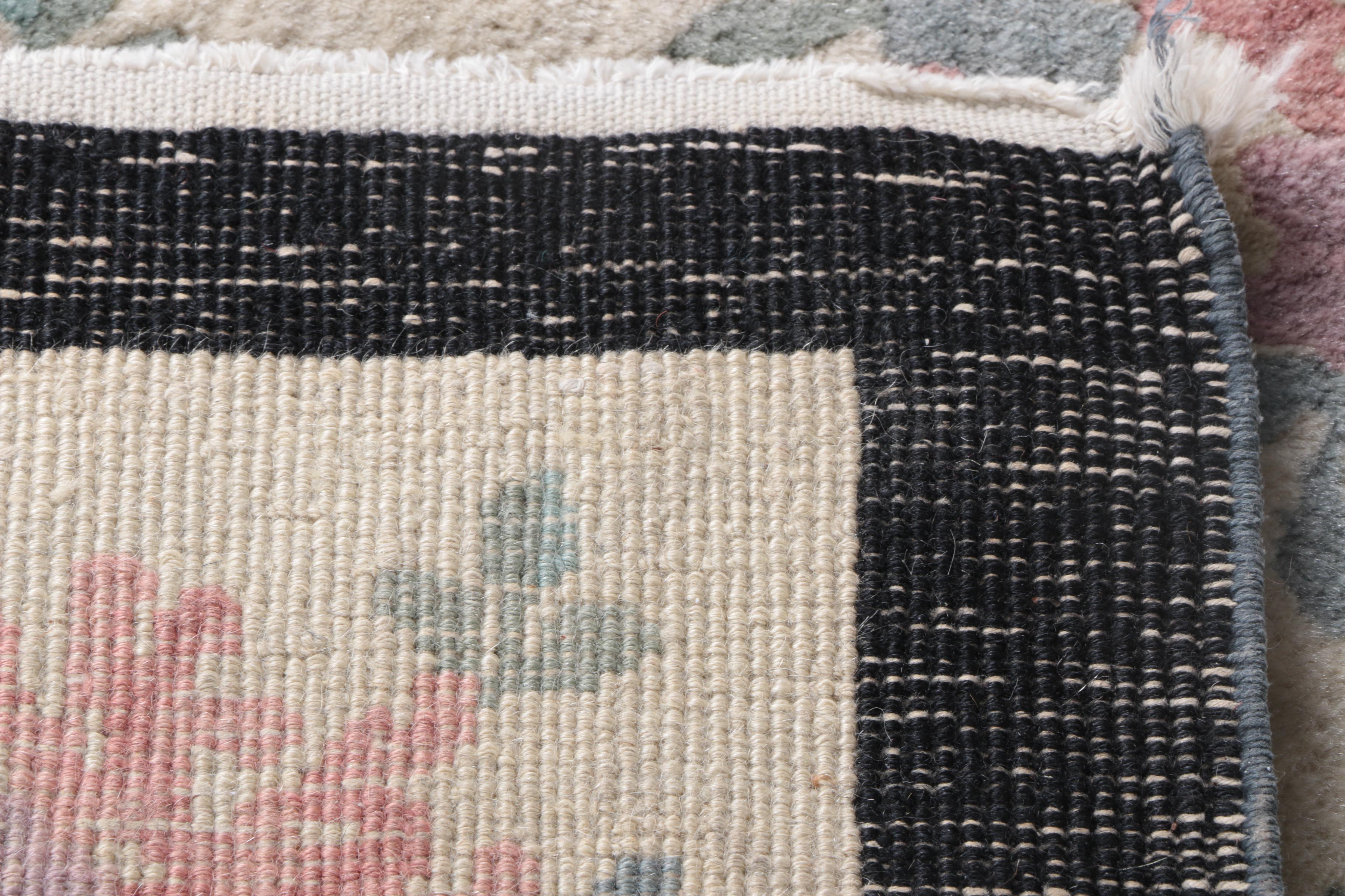 Hand-Knotted Chinese Carved Wool Area and Accent Rugs