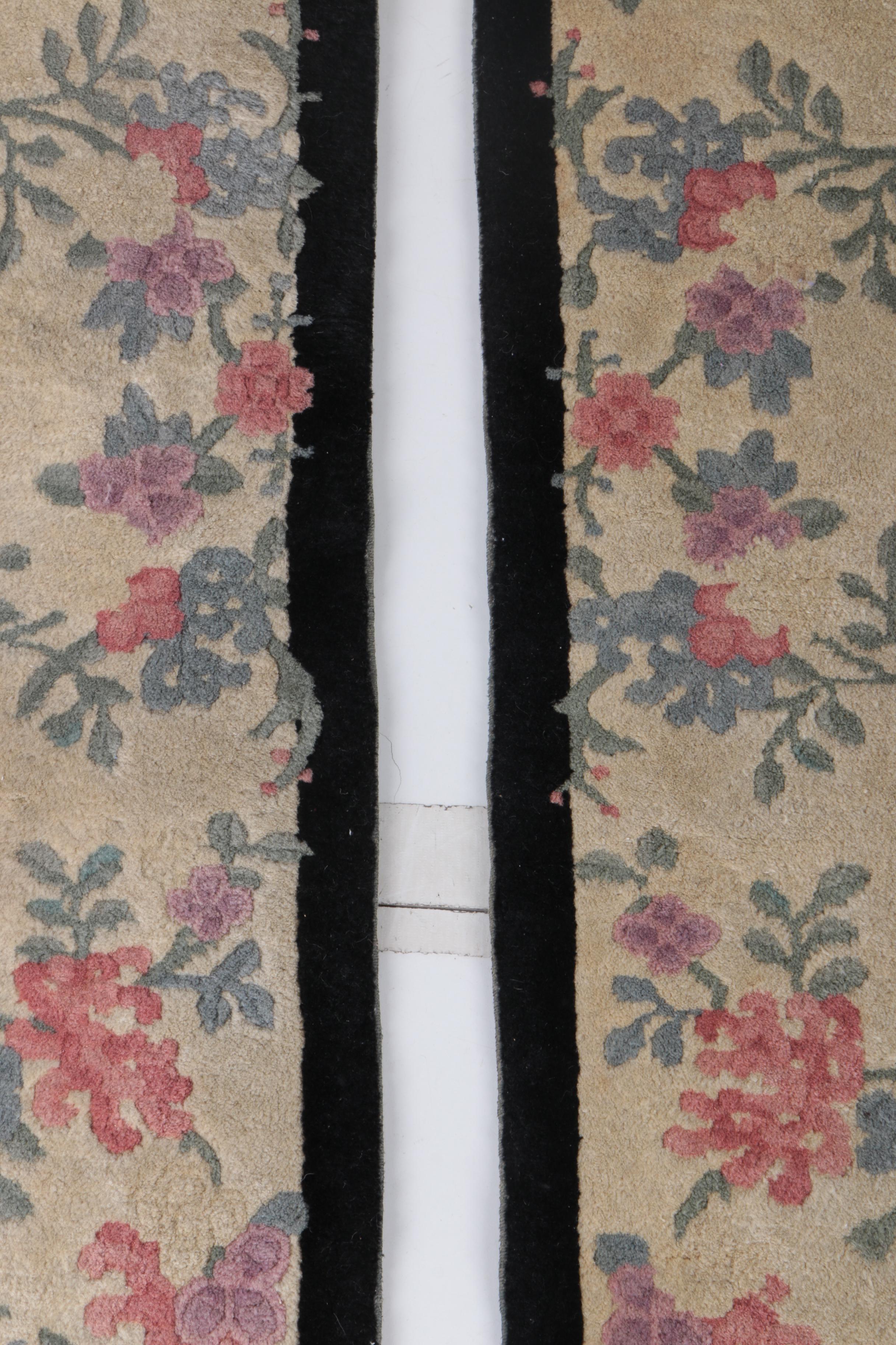 Hand-Knotted Chinese Carved Wool Area and Accent Rugs