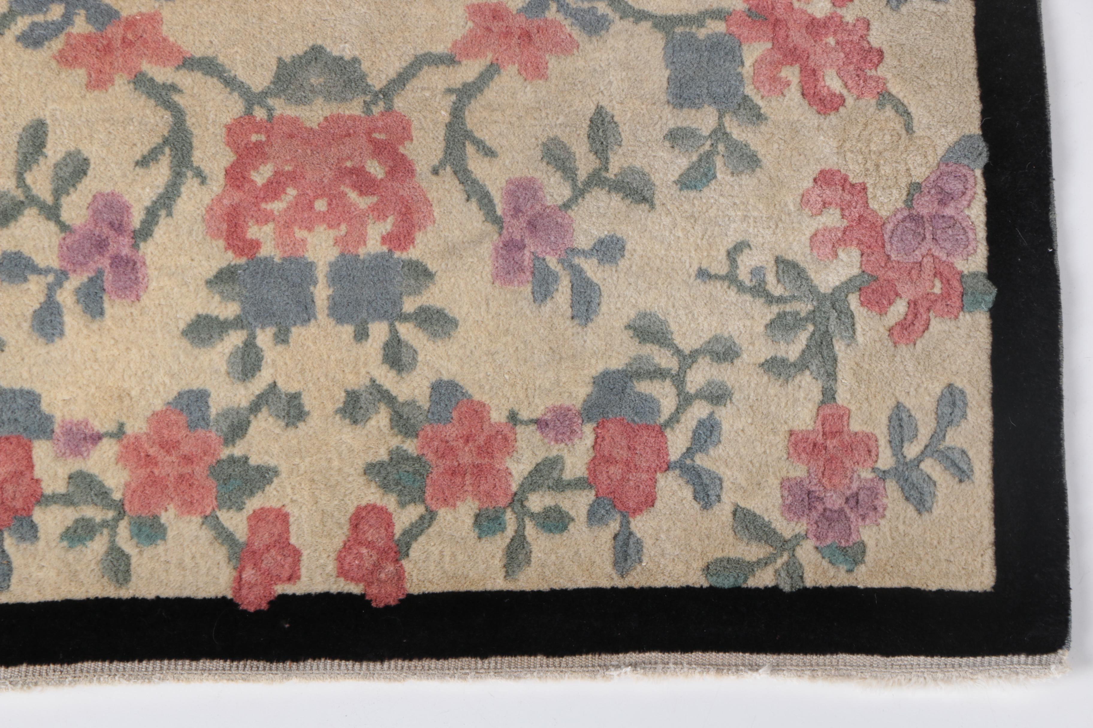 Hand-Knotted Chinese Carved Wool Area and Accent Rugs