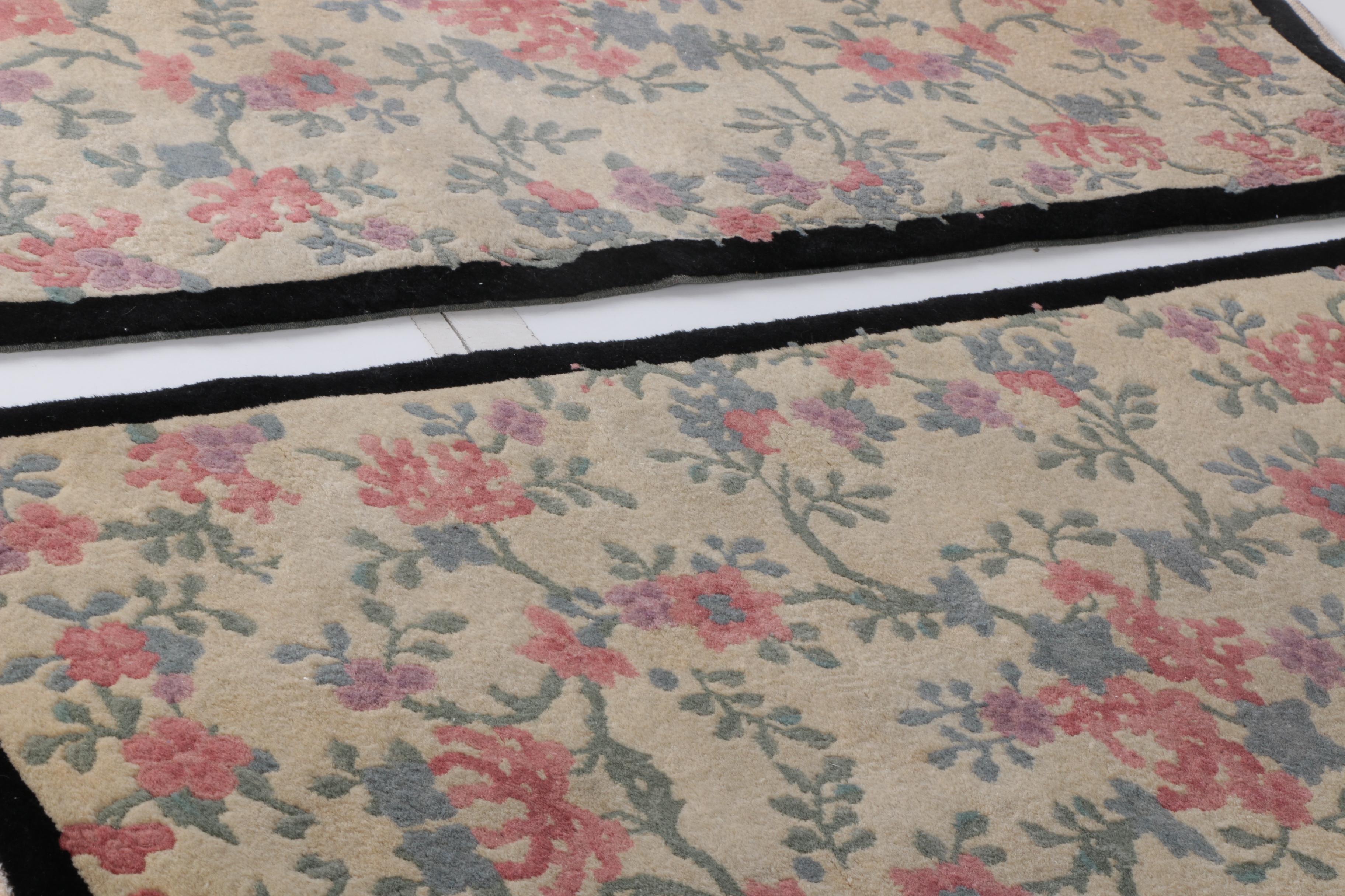 Hand-Knotted Chinese Carved Wool Area and Accent Rugs