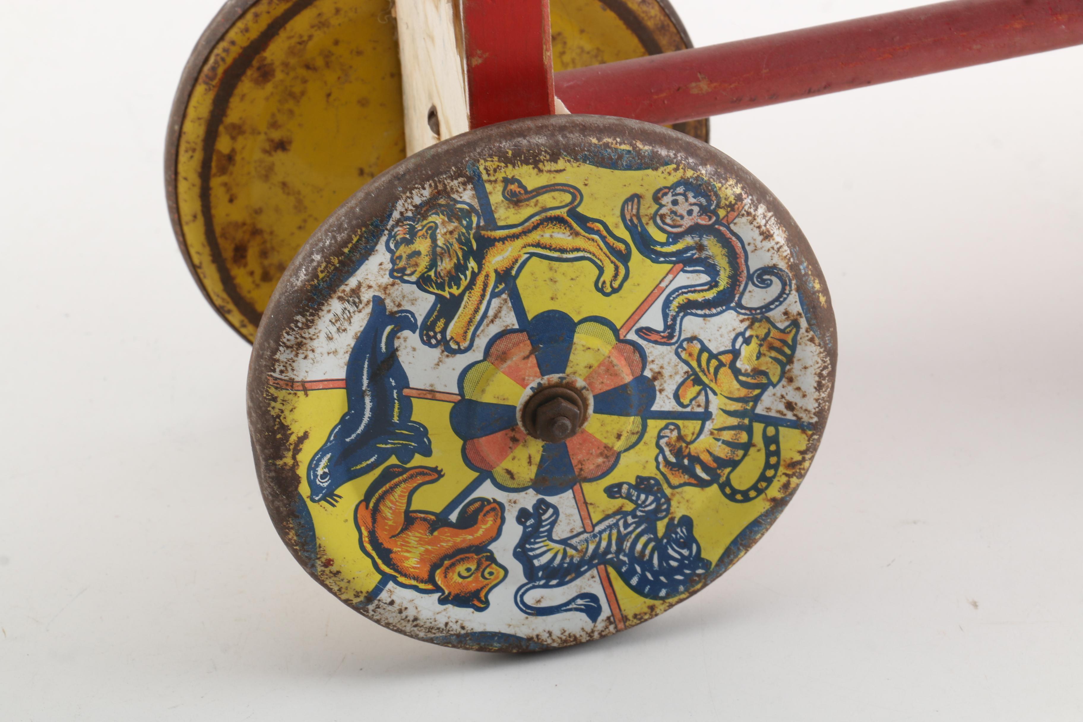 Vintage Ride-On Horse by Metal Masters Toys