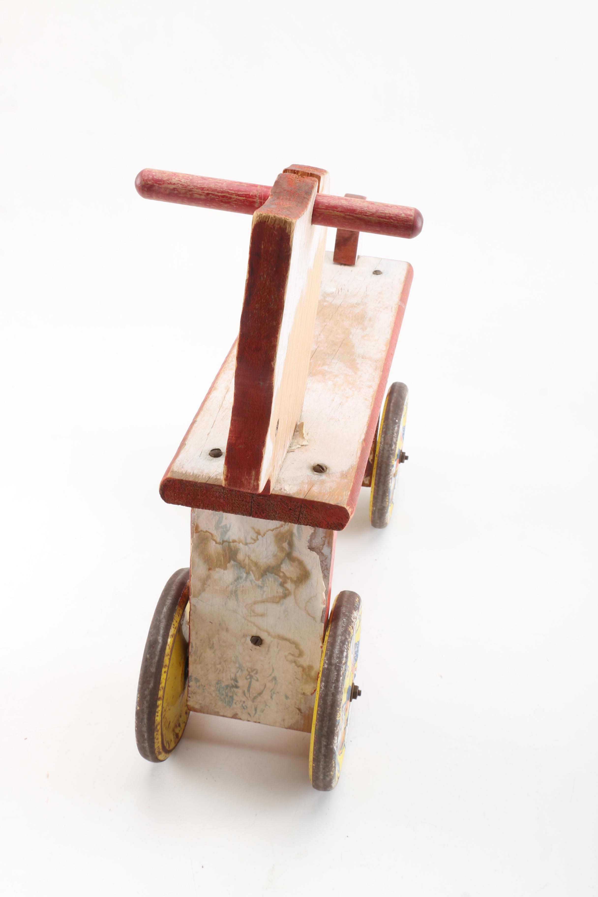 Vintage Ride-On Horse by Metal Masters Toys