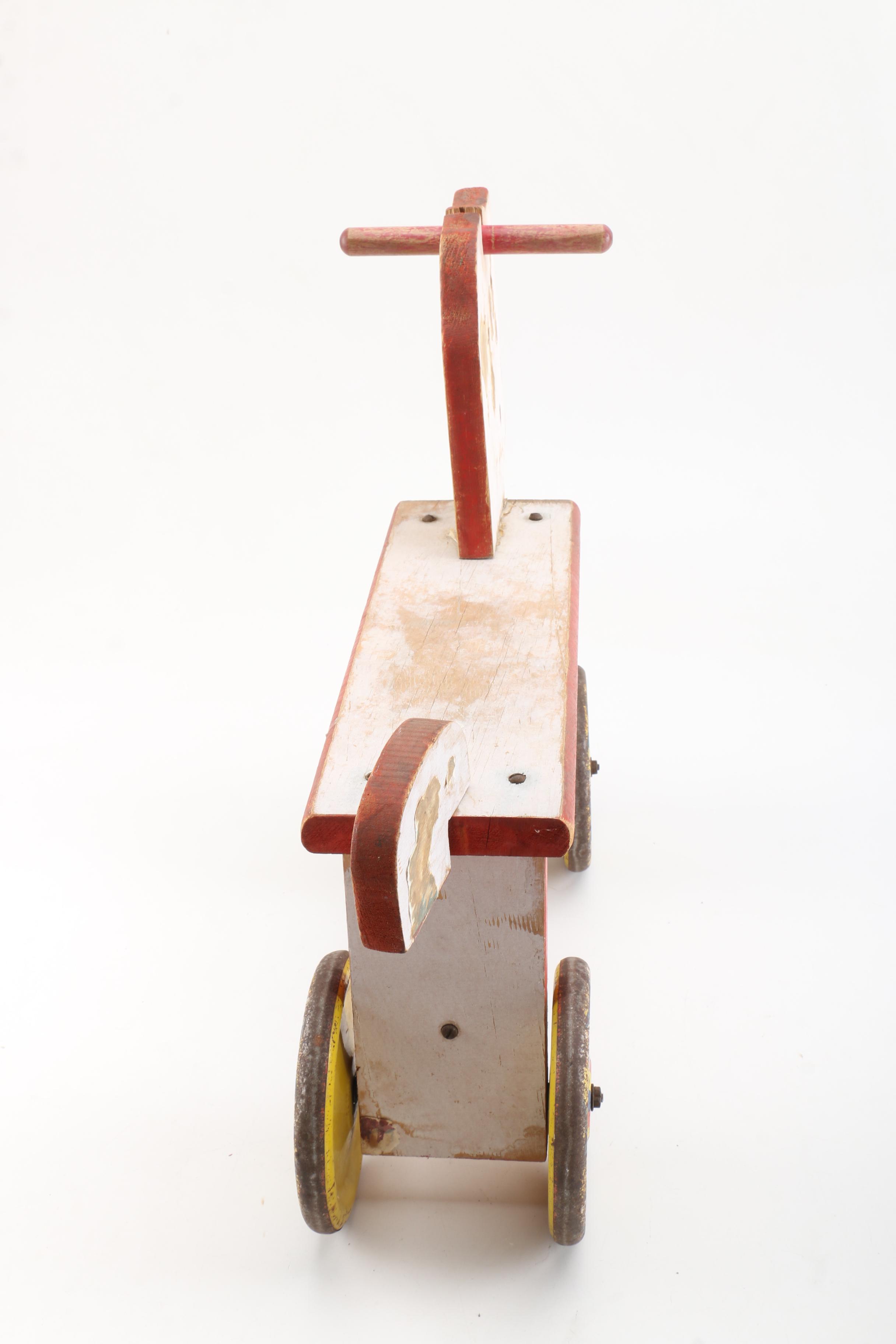 Vintage Ride-On Horse by Metal Masters Toys