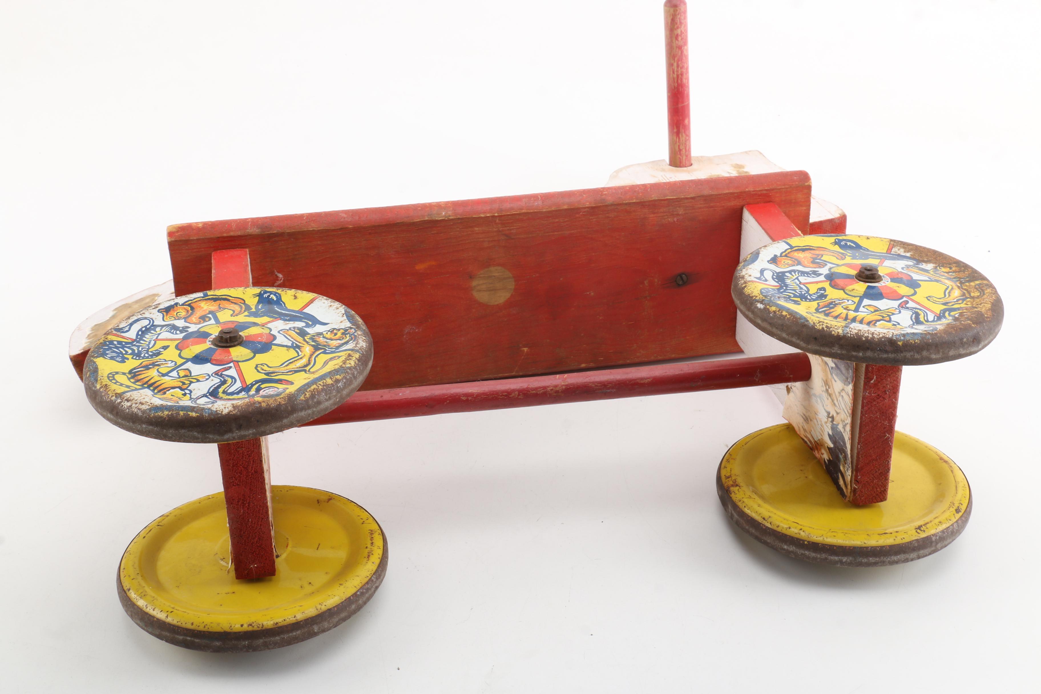 Vintage Ride-On Horse by Metal Masters Toys