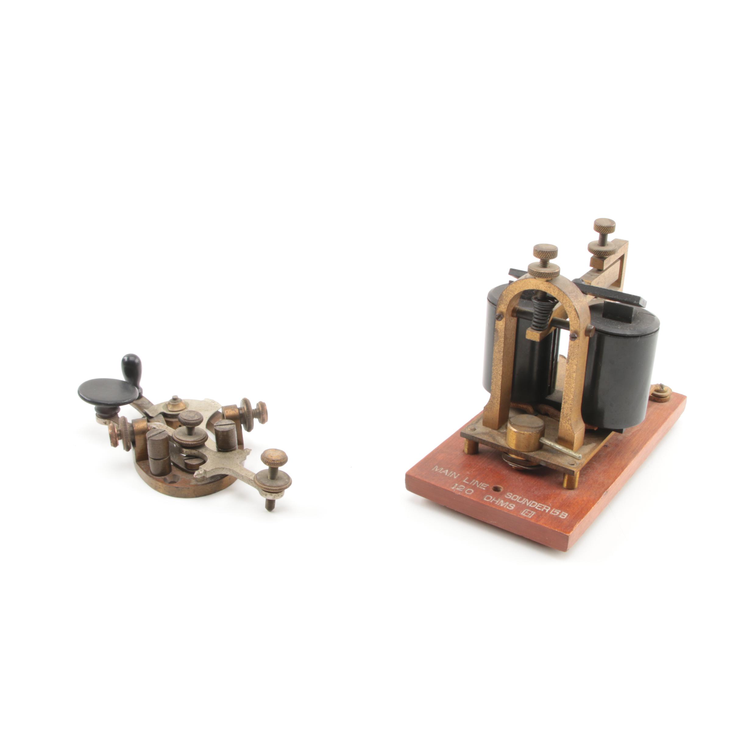 Vintage Western Electric Telegraph Machines
