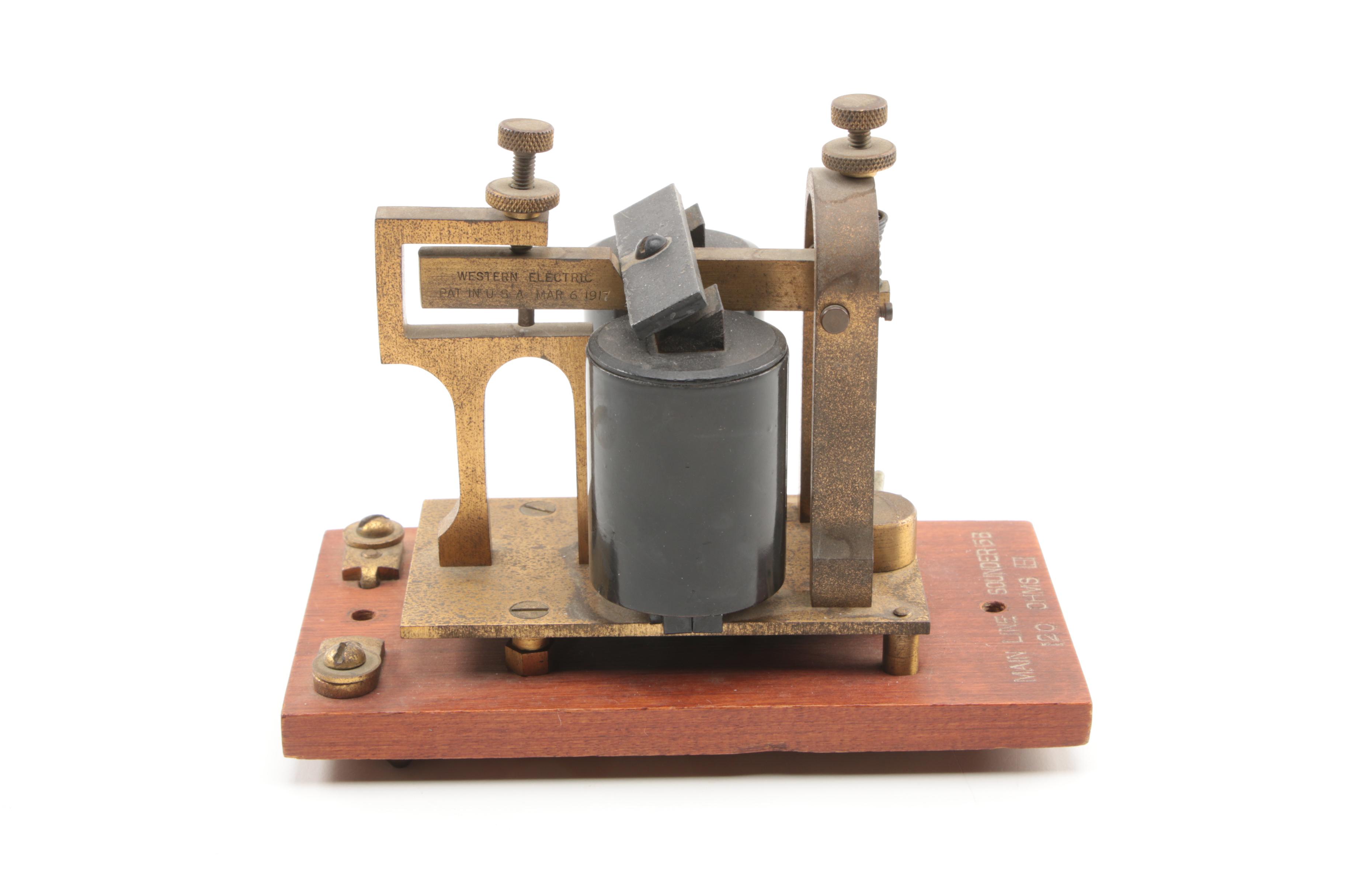 Vintage Western Electric Telegraph Machines