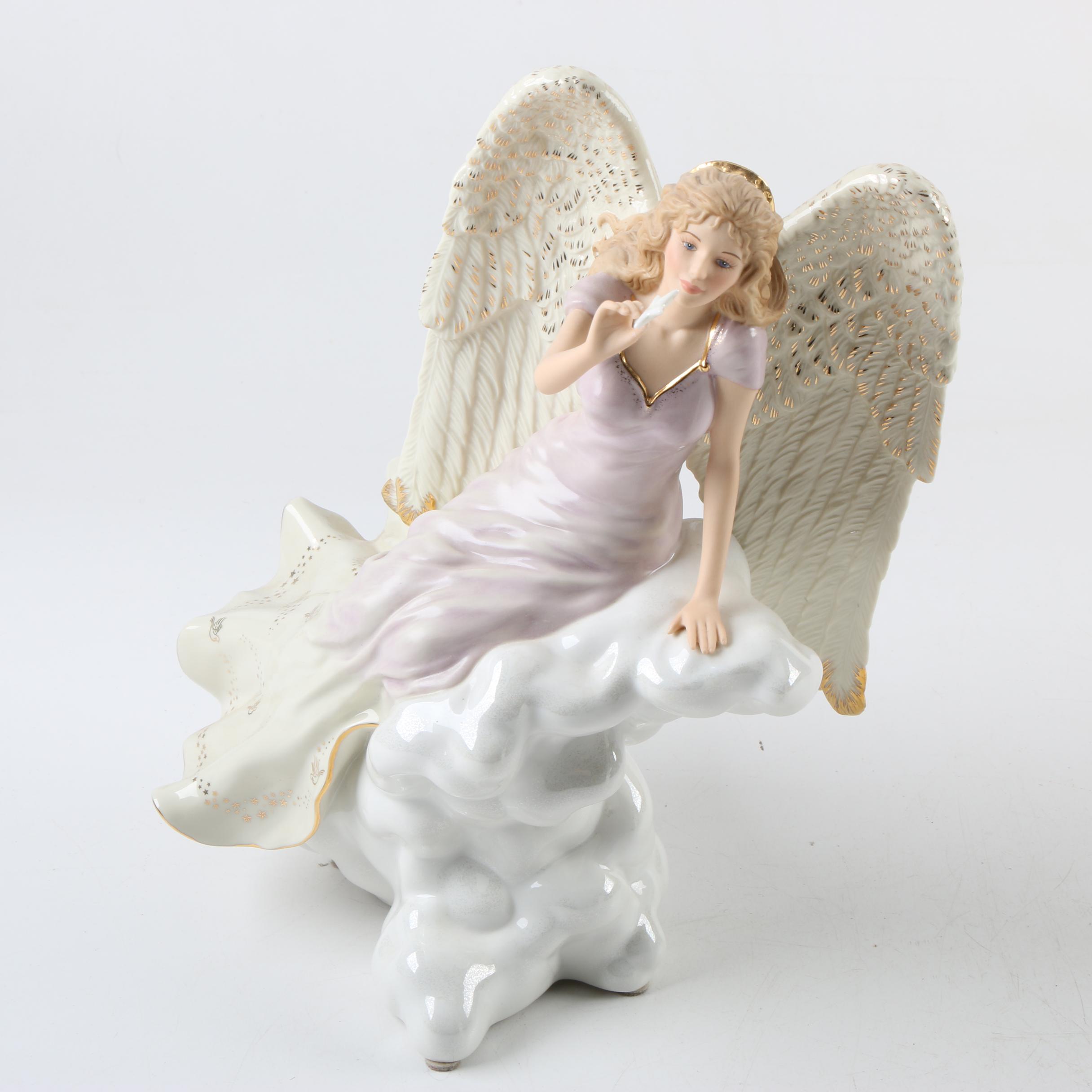 Lenox Limited Edition "Millennium Angel" Porcelain Figurines