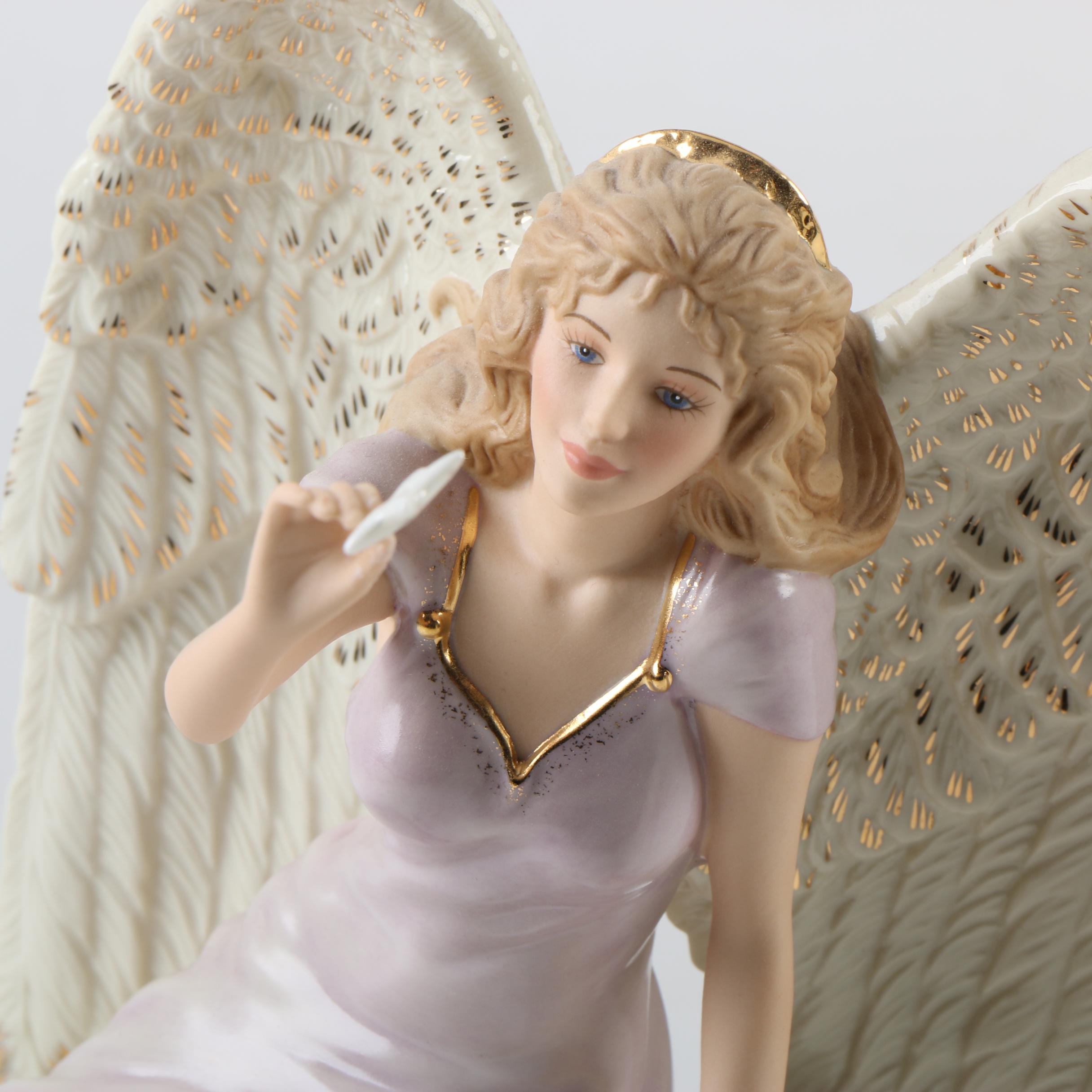 Lenox Limited Edition "Millennium Angel" Porcelain Figurines