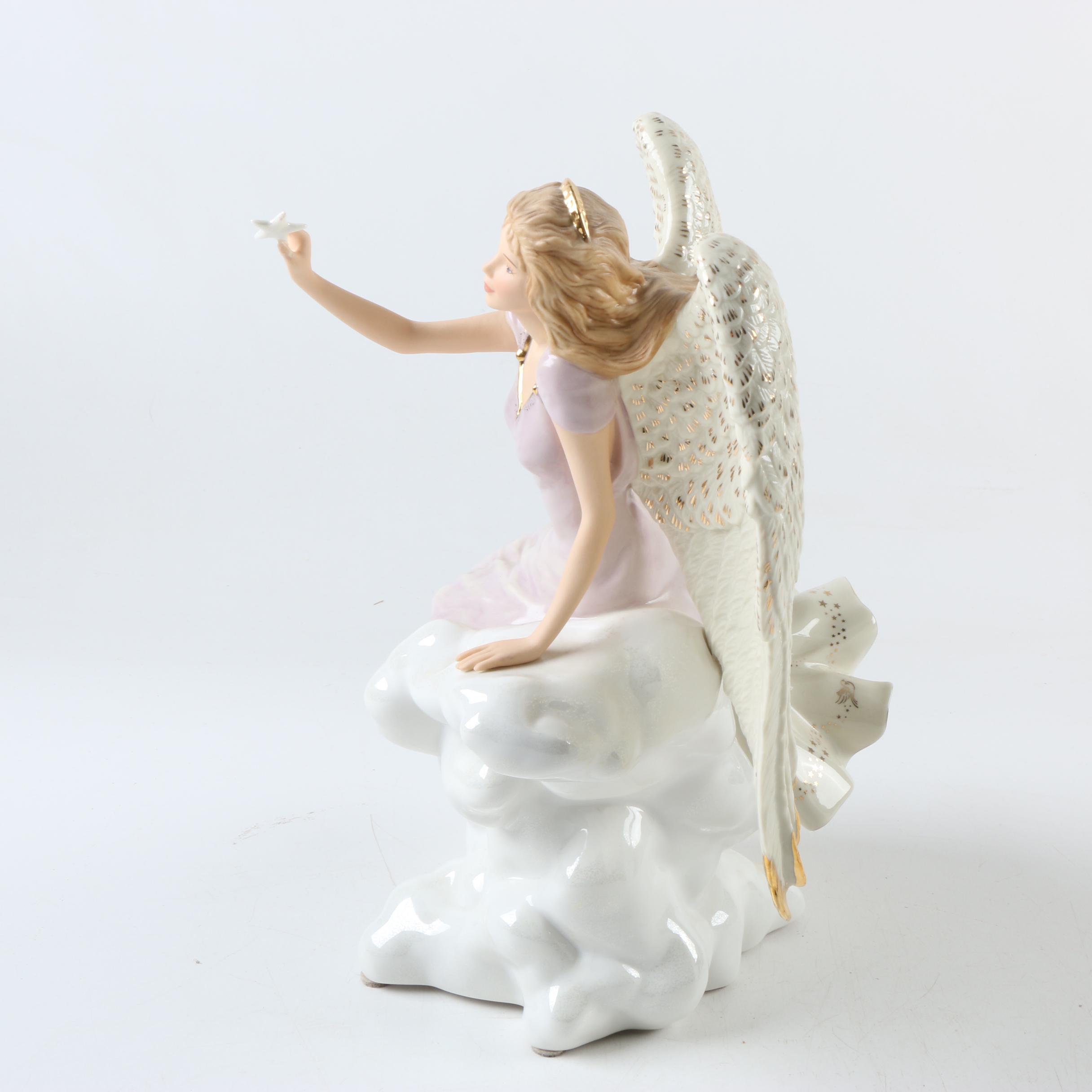 Lenox Limited Edition "Millennium Angel" Porcelain Figurines
