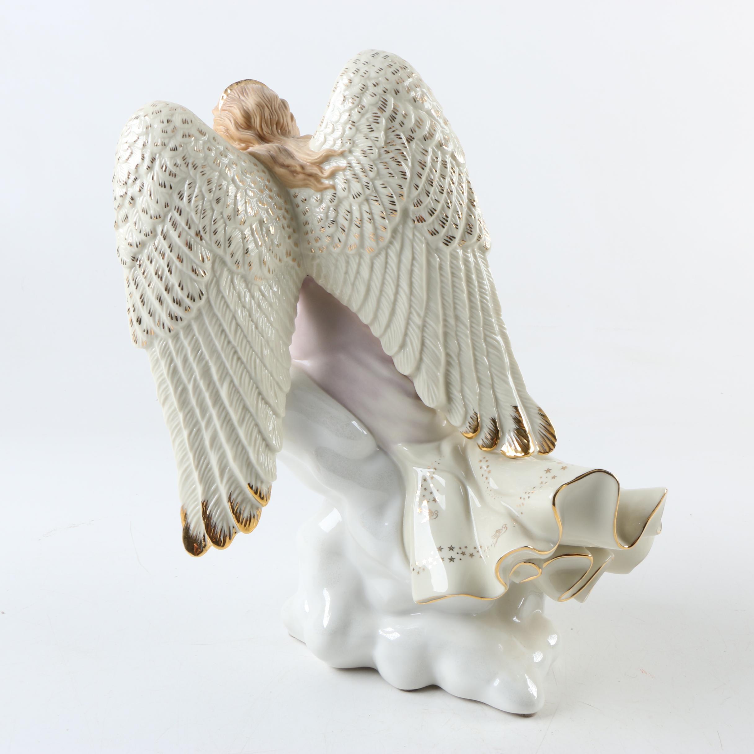 Lenox Limited Edition "Millennium Angel" Porcelain Figurines