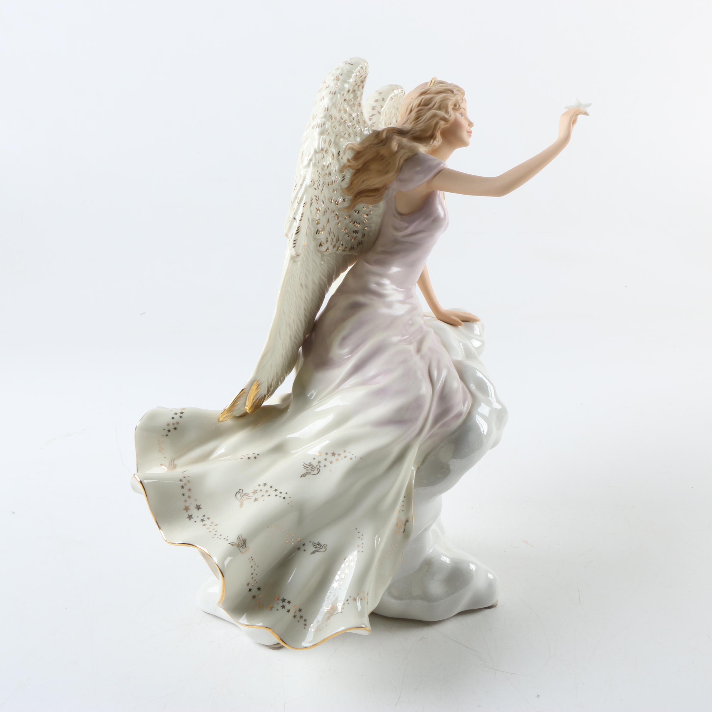 Lenox Limited Edition "Millennium Angel" Porcelain Figurines