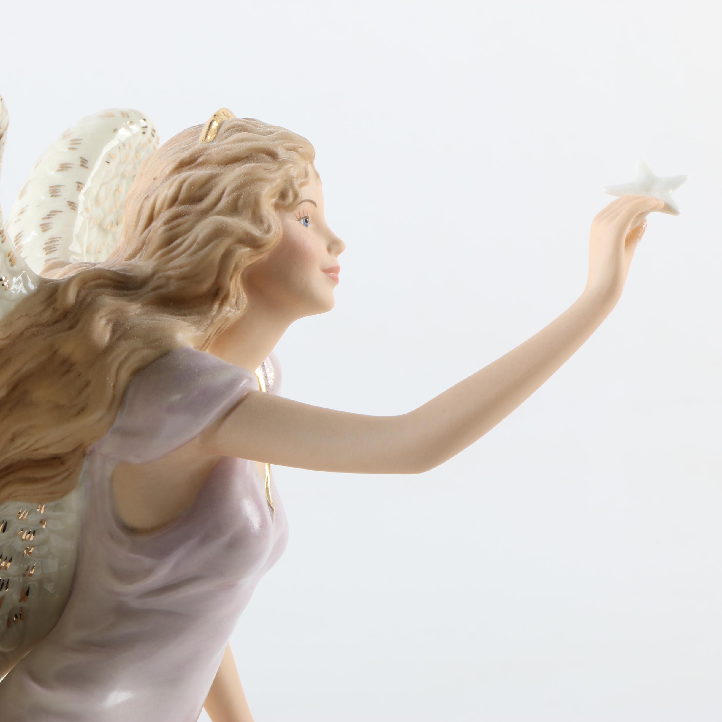 Lenox Limited Edition "Millennium Angel" Porcelain Figurines