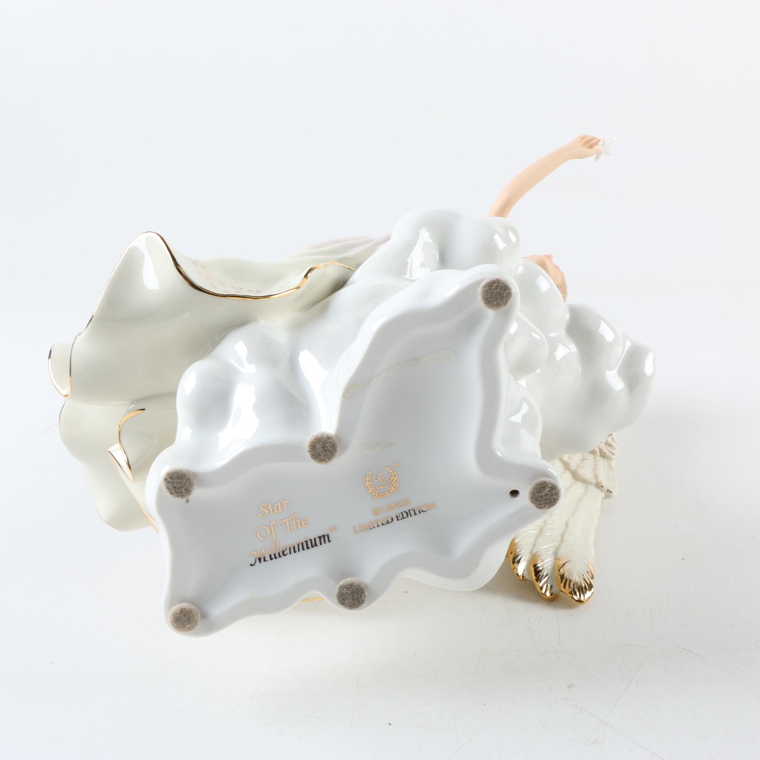 Lenox Limited Edition "Millennium Angel" Porcelain Figurines