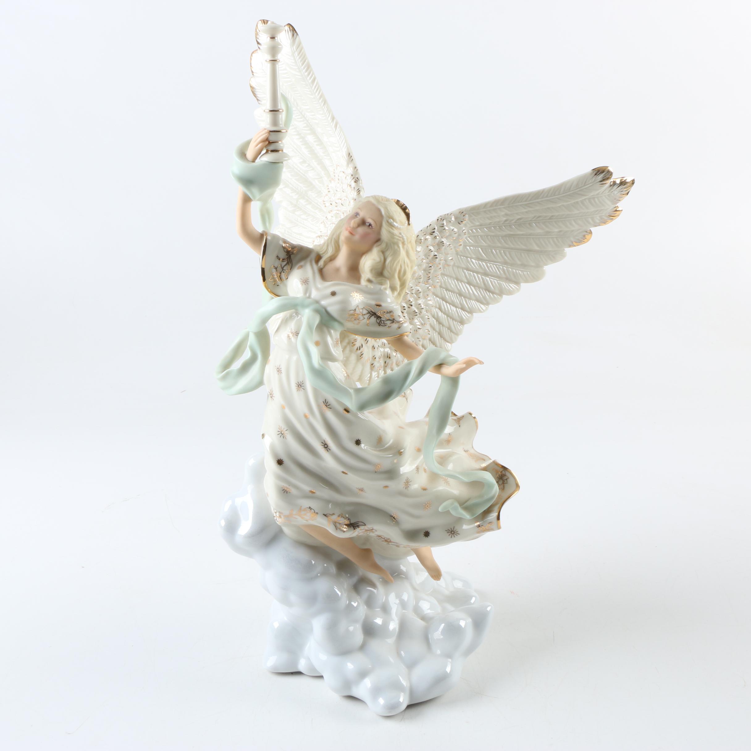Lenox Limited Edition "Millennium Angel" Porcelain Figurines