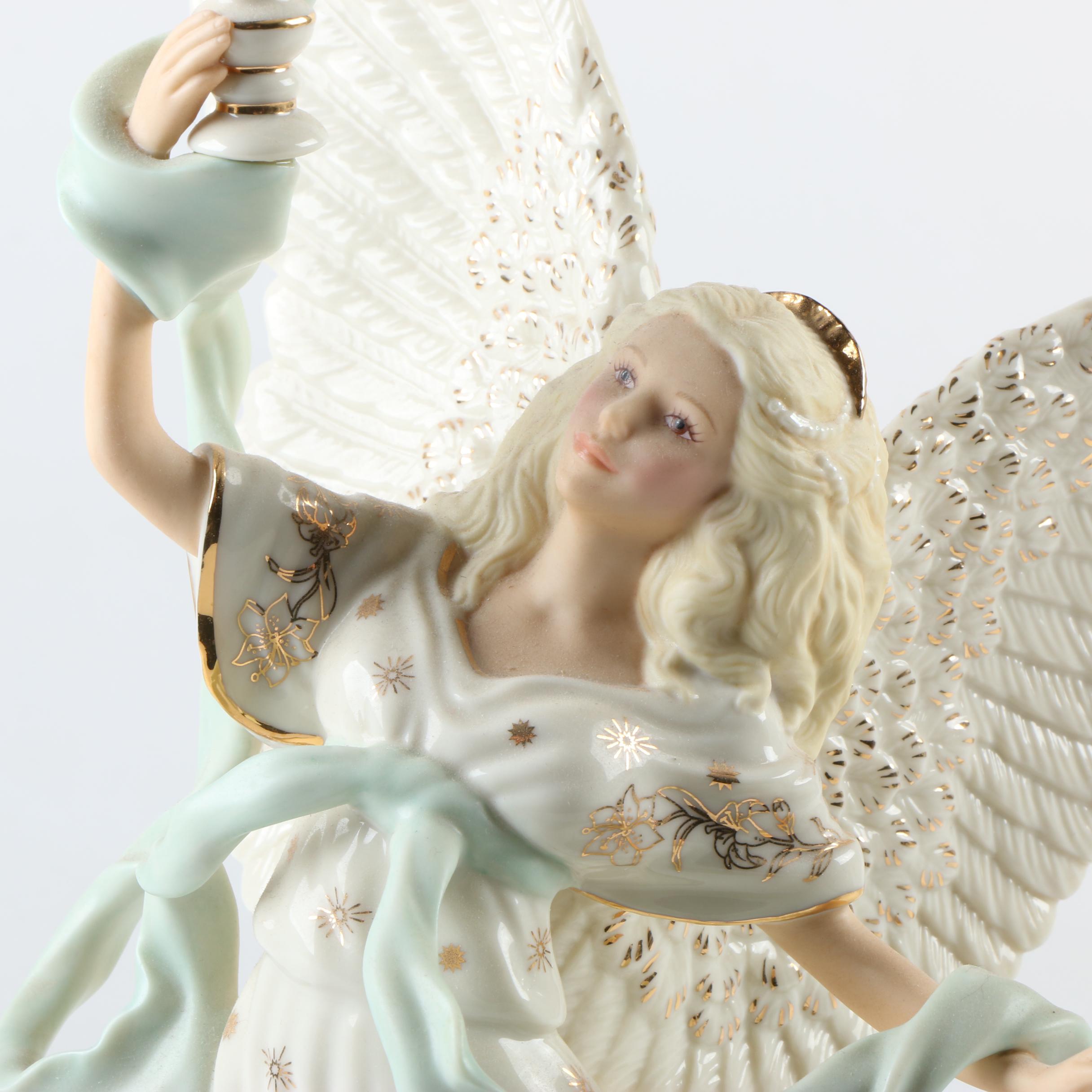 Lenox Limited Edition "Millennium Angel" Porcelain Figurines