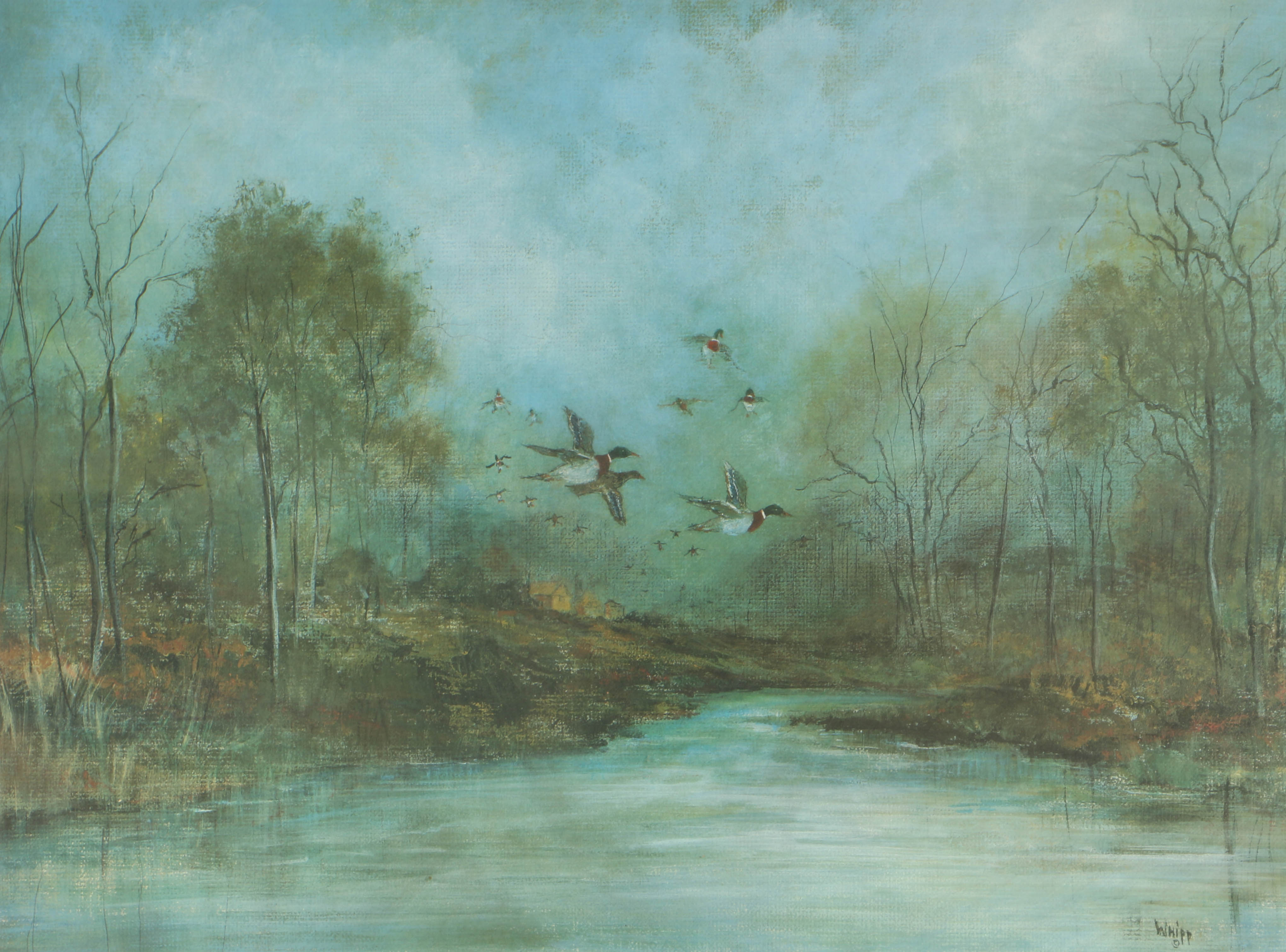 Pat Whipp Signed Limited Edition Offset Lithograph "Homecoming"