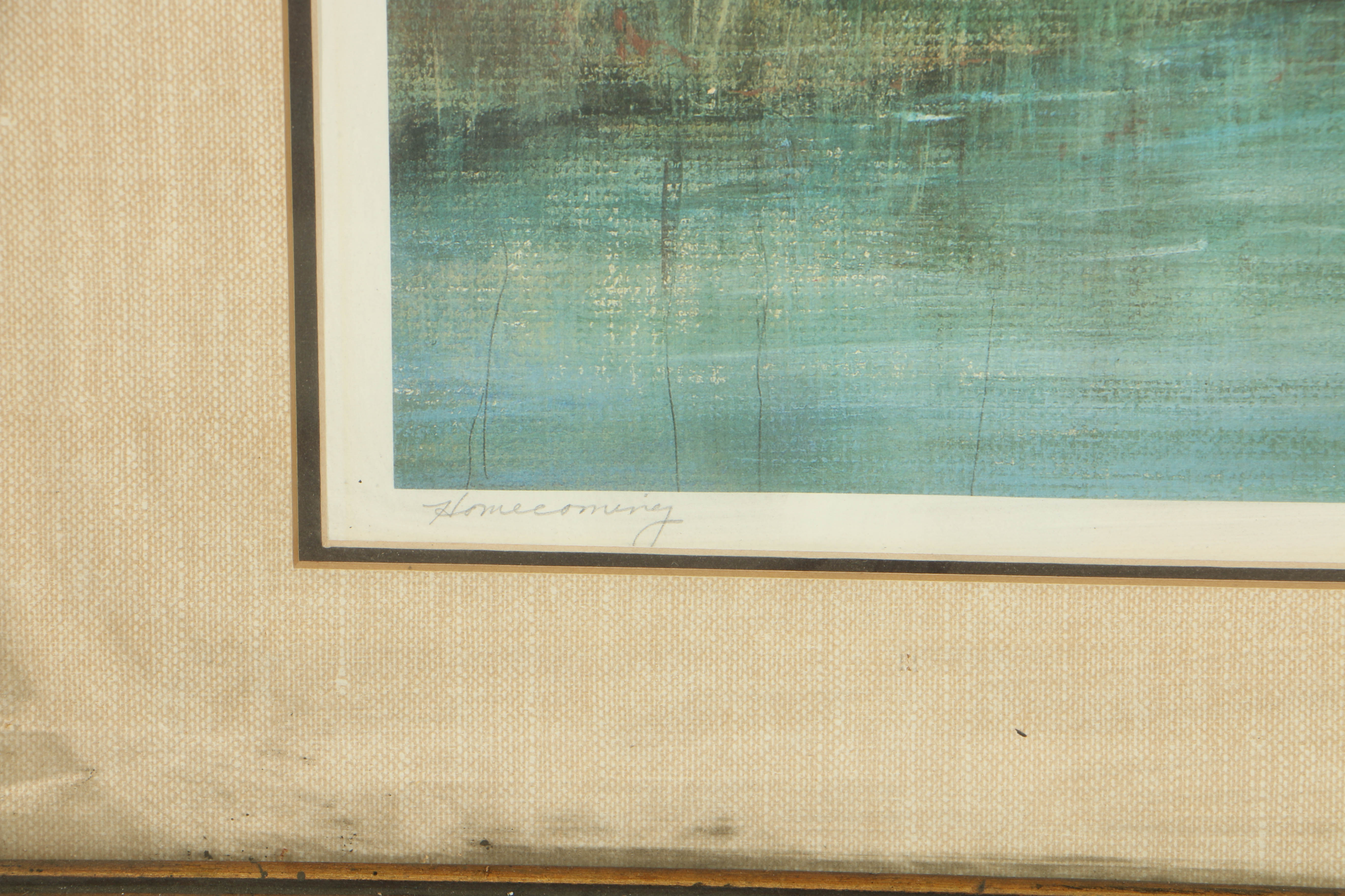 Pat Whipp Signed Limited Edition Offset Lithograph "Homecoming"